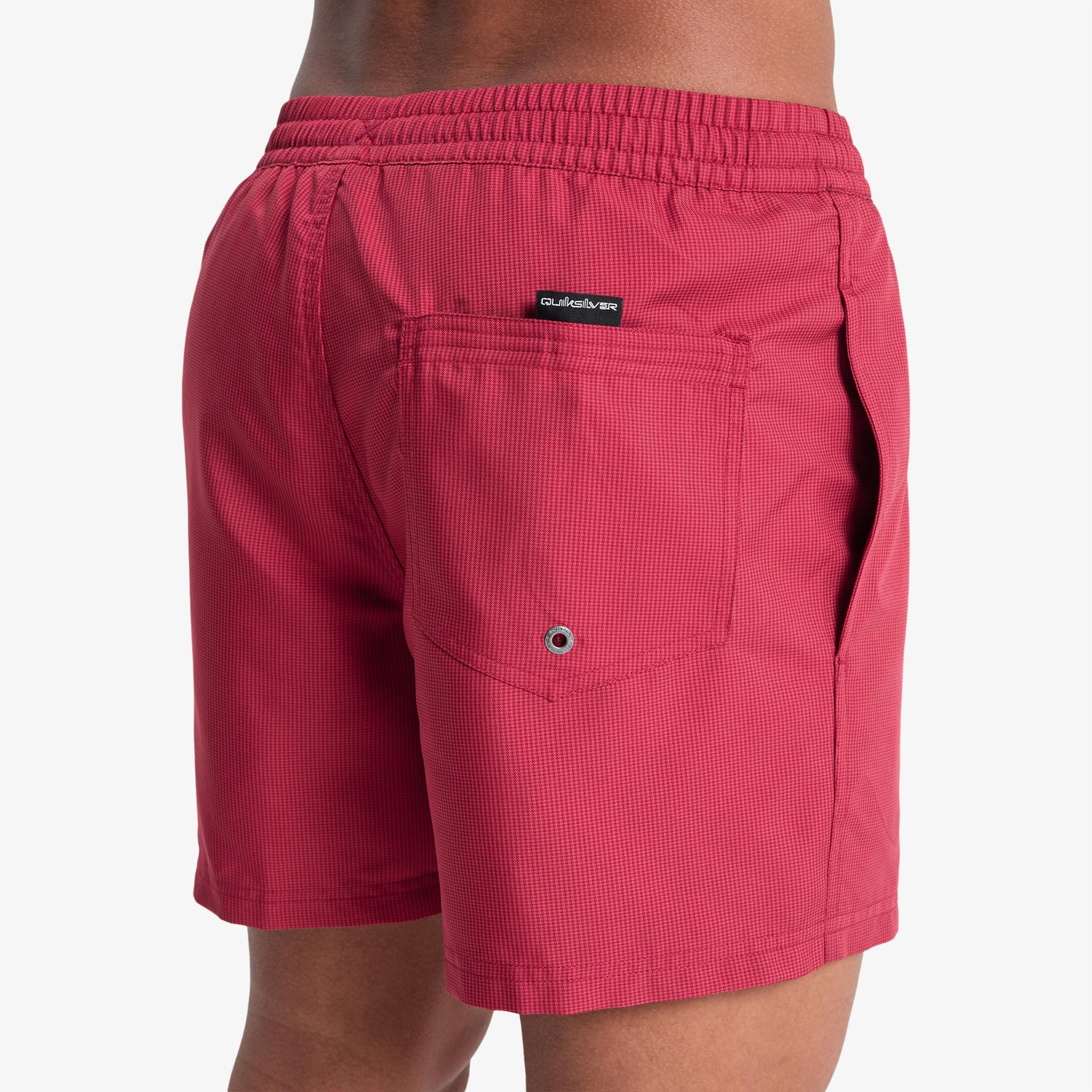 Quiksilver Everyday Deluxe 15 Erkek Kırmızı Deniz Şortu