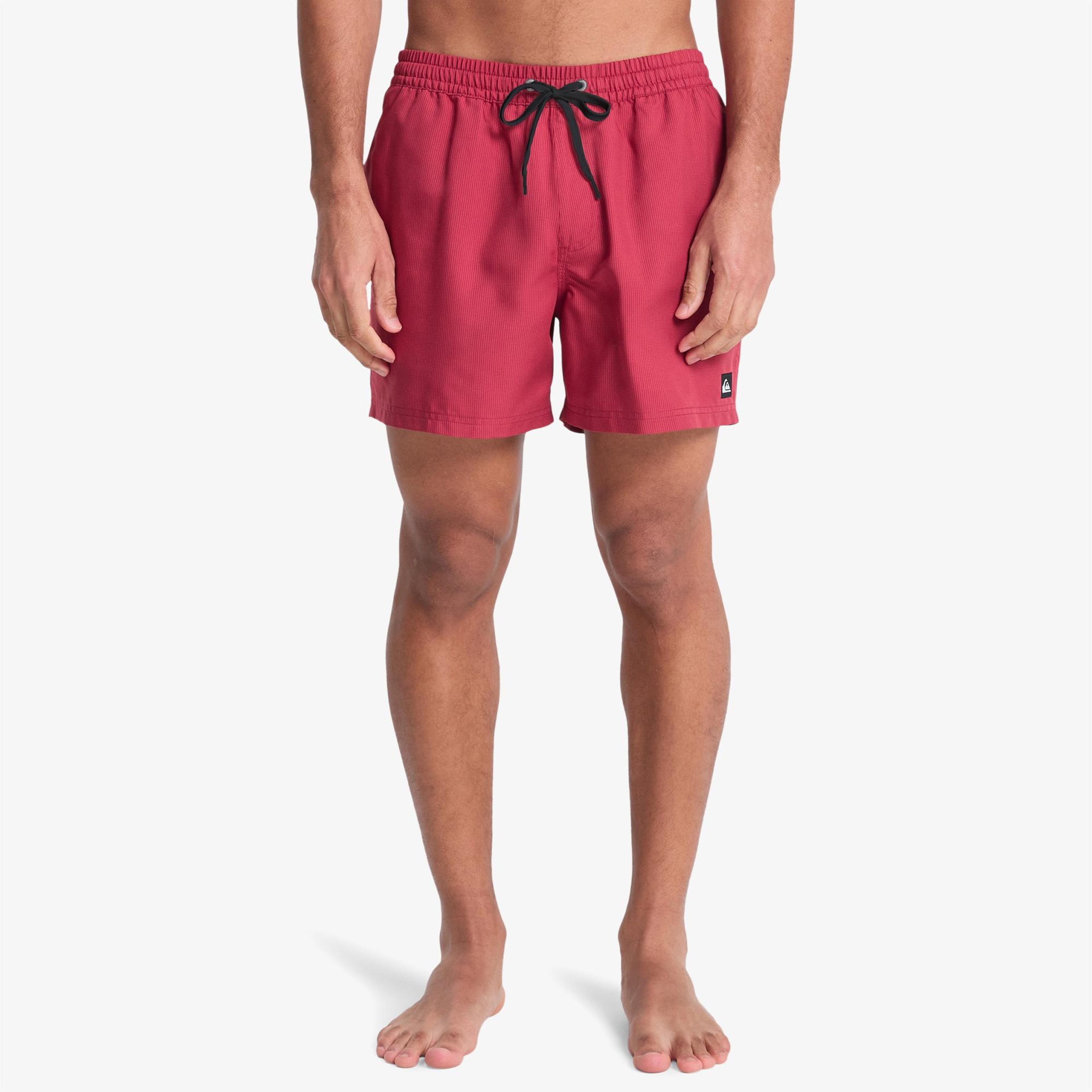 Quiksilver Everyday Deluxe 15 Erkek Kırmızı Deniz Şortu