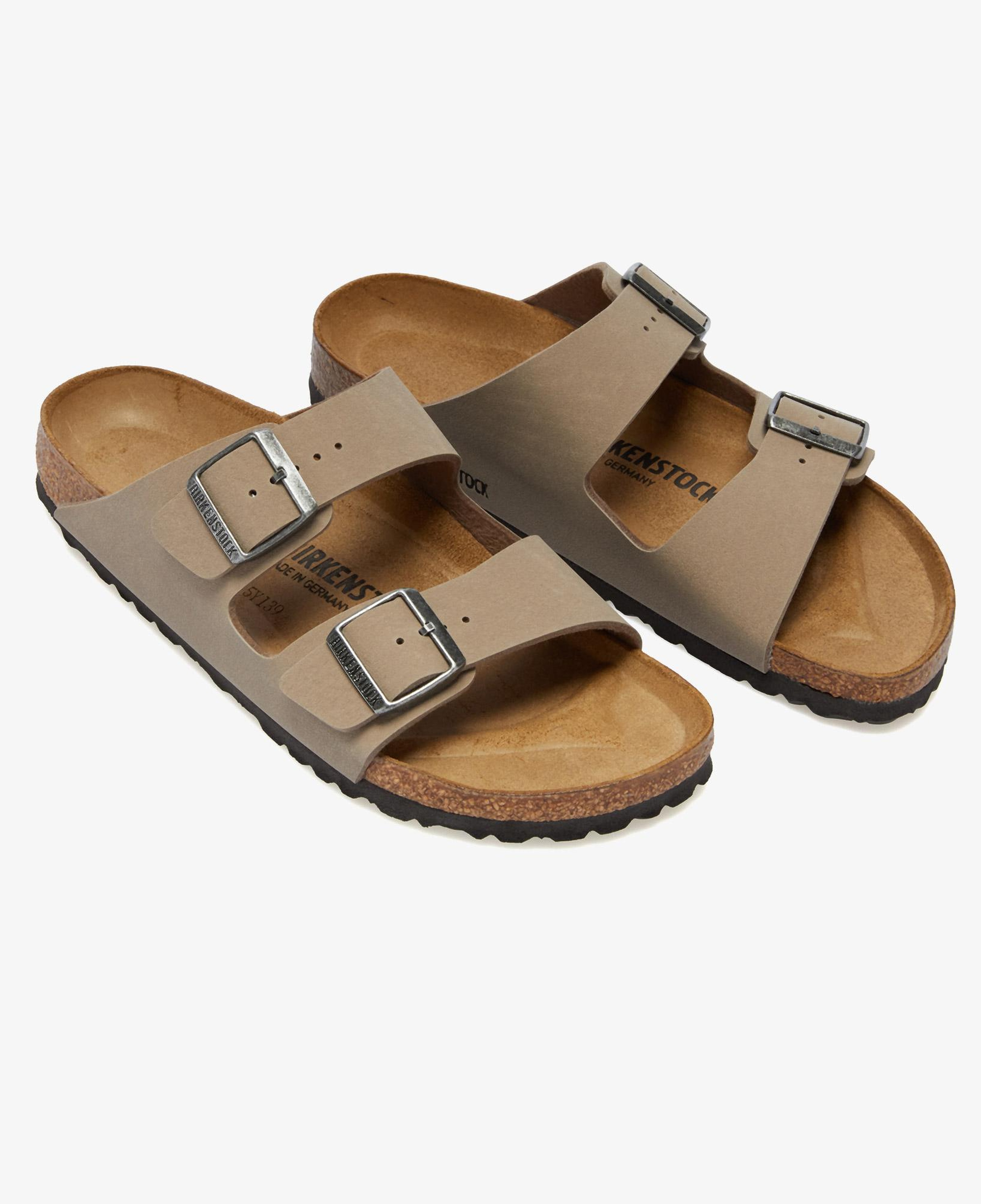 Birkenstock Arizona Bf Cift Bantli Unisex Gri Terlik