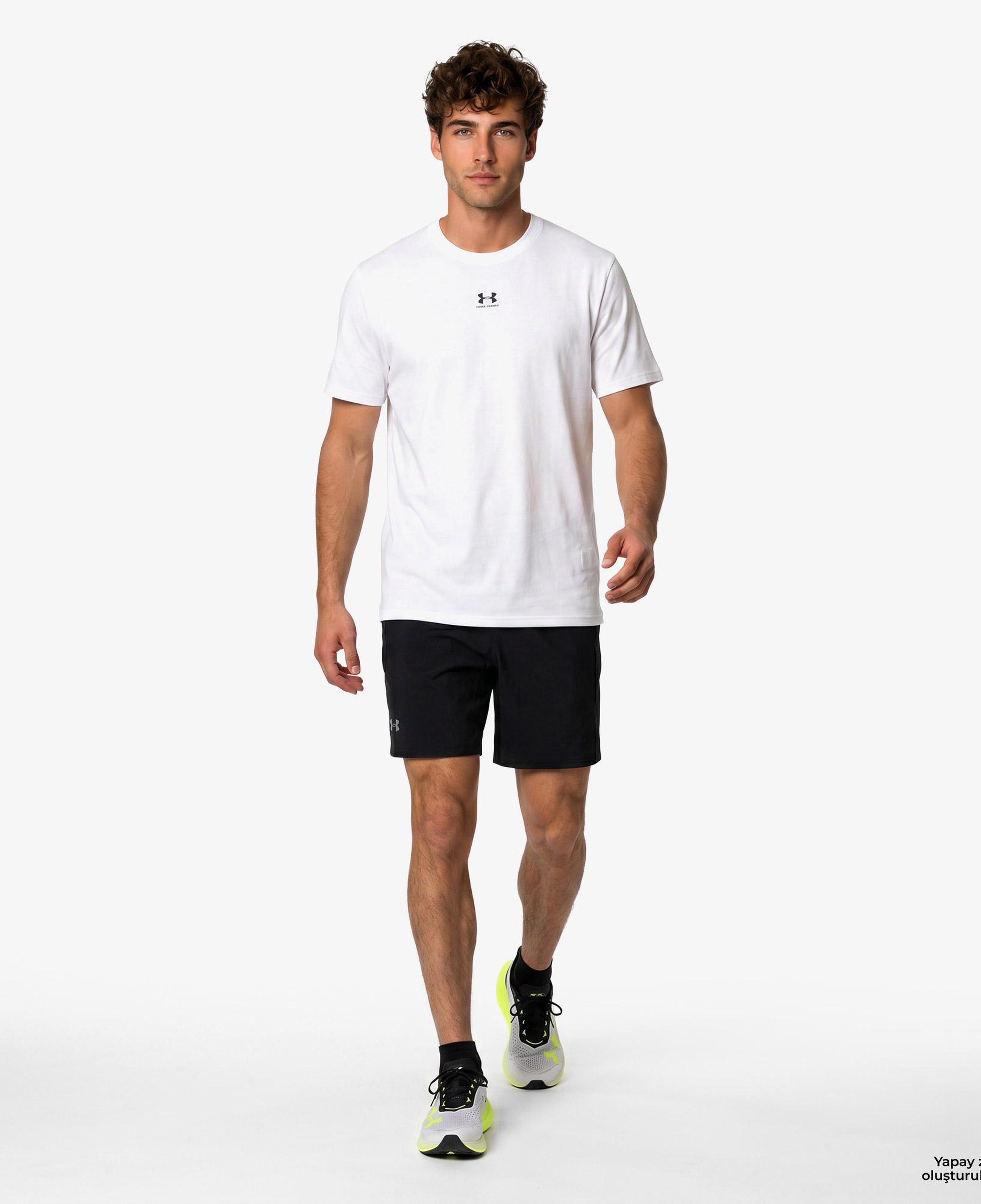 Under Armour Campus Oversize Ss Kadın Beyaz T-Shirt