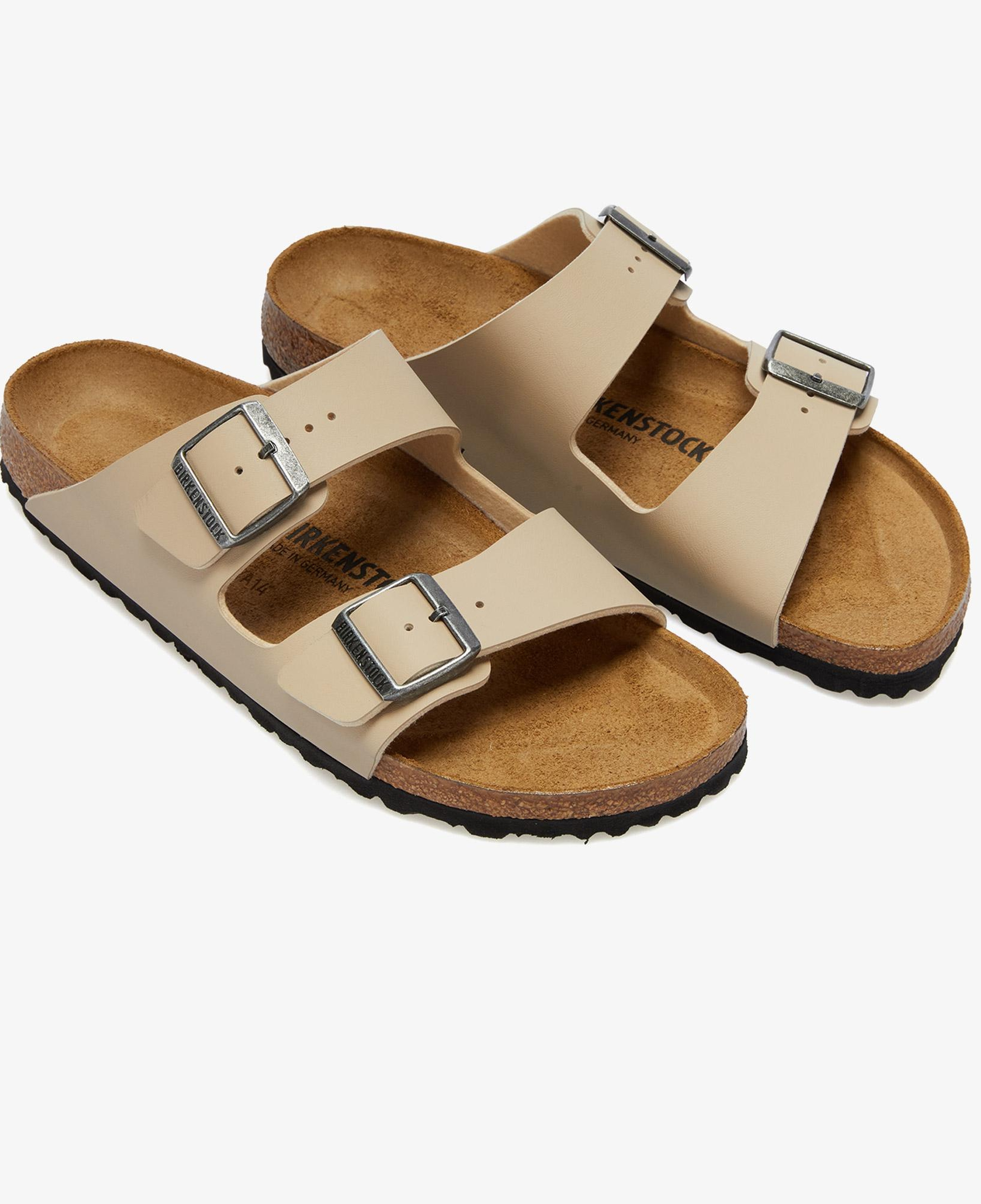 Birkenstock Arizona Bf Cift Bantli Unisex Bej Terlik