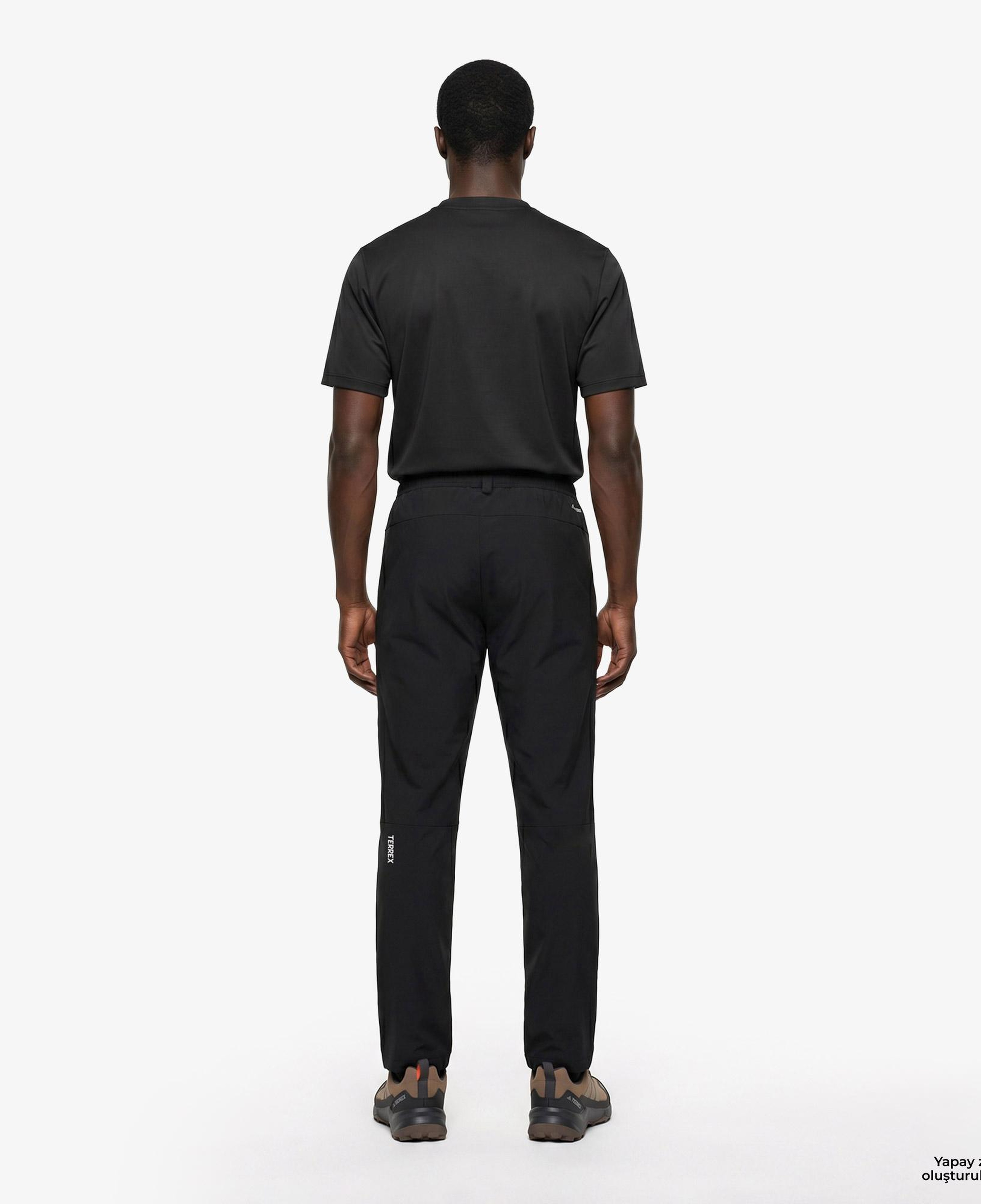 adidas Terrex Multi Essentials Stretch Erkek Siyah Eşofman Altı