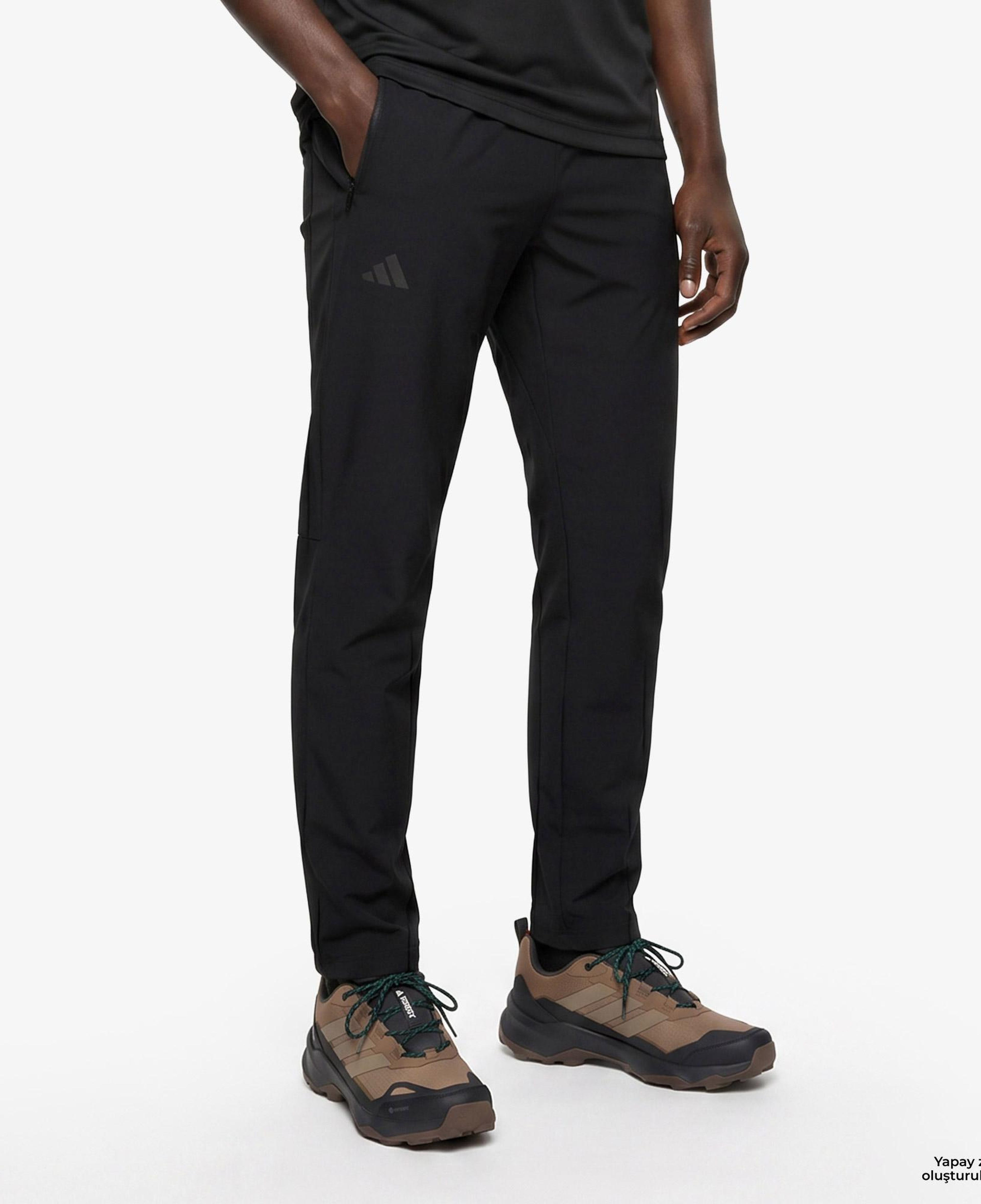 adidas Terrex Multi Essentials Stretch Erkek Siyah Eşofman Altı