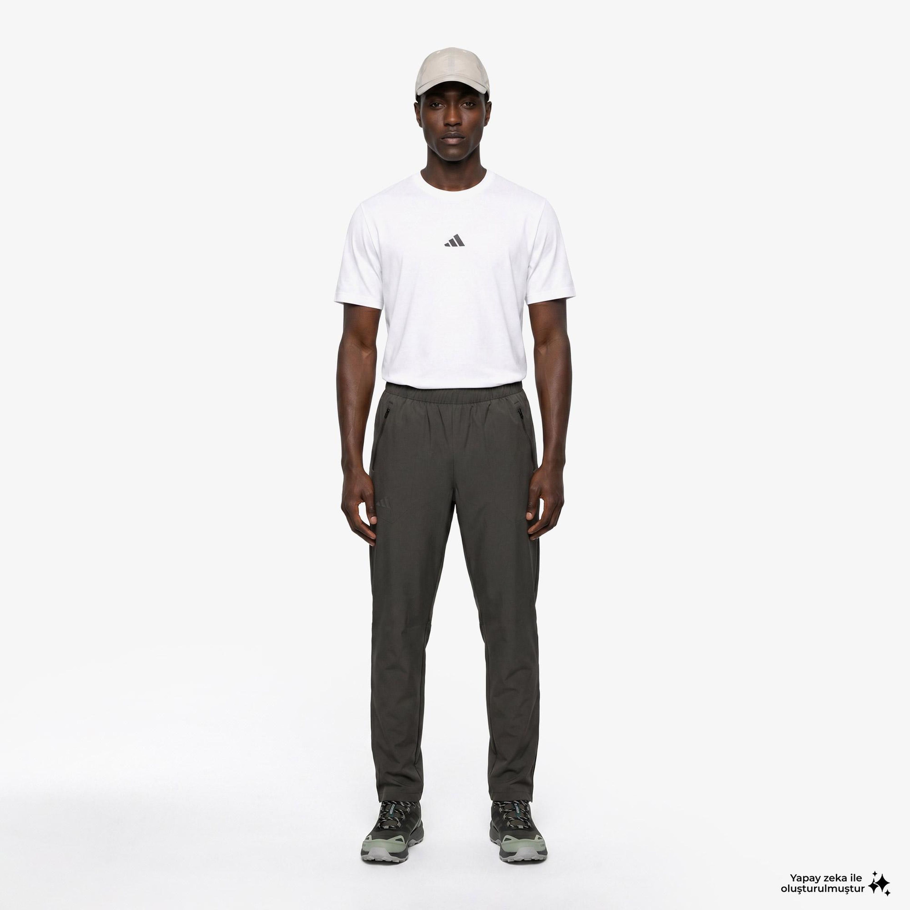 adidas Terrex Multi Essentials Stretch Erkek Yeşil Eşofman Altı