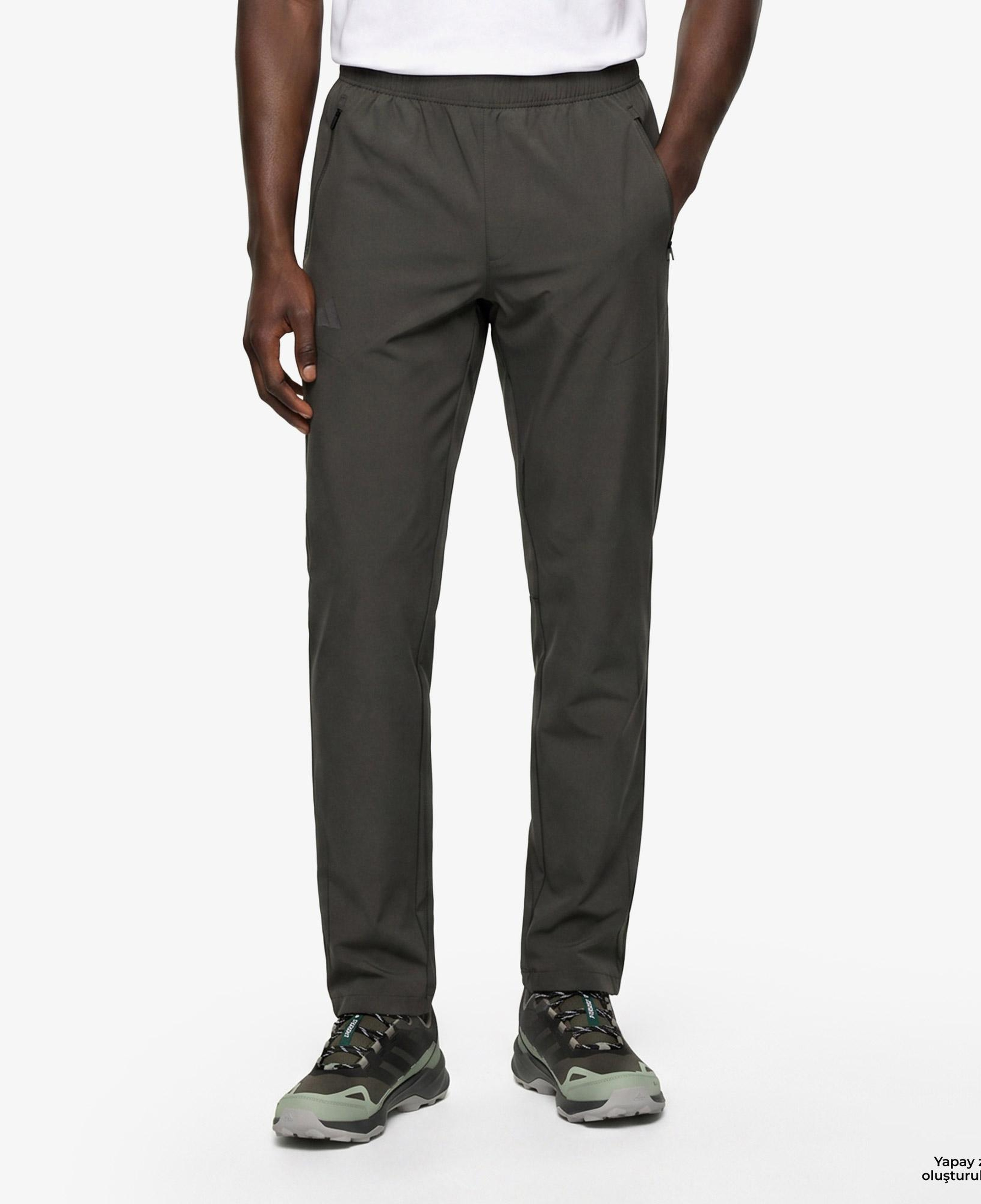 adidas Terrex Multi Essentials Stretch Erkek Yeşil Eşofman Altı