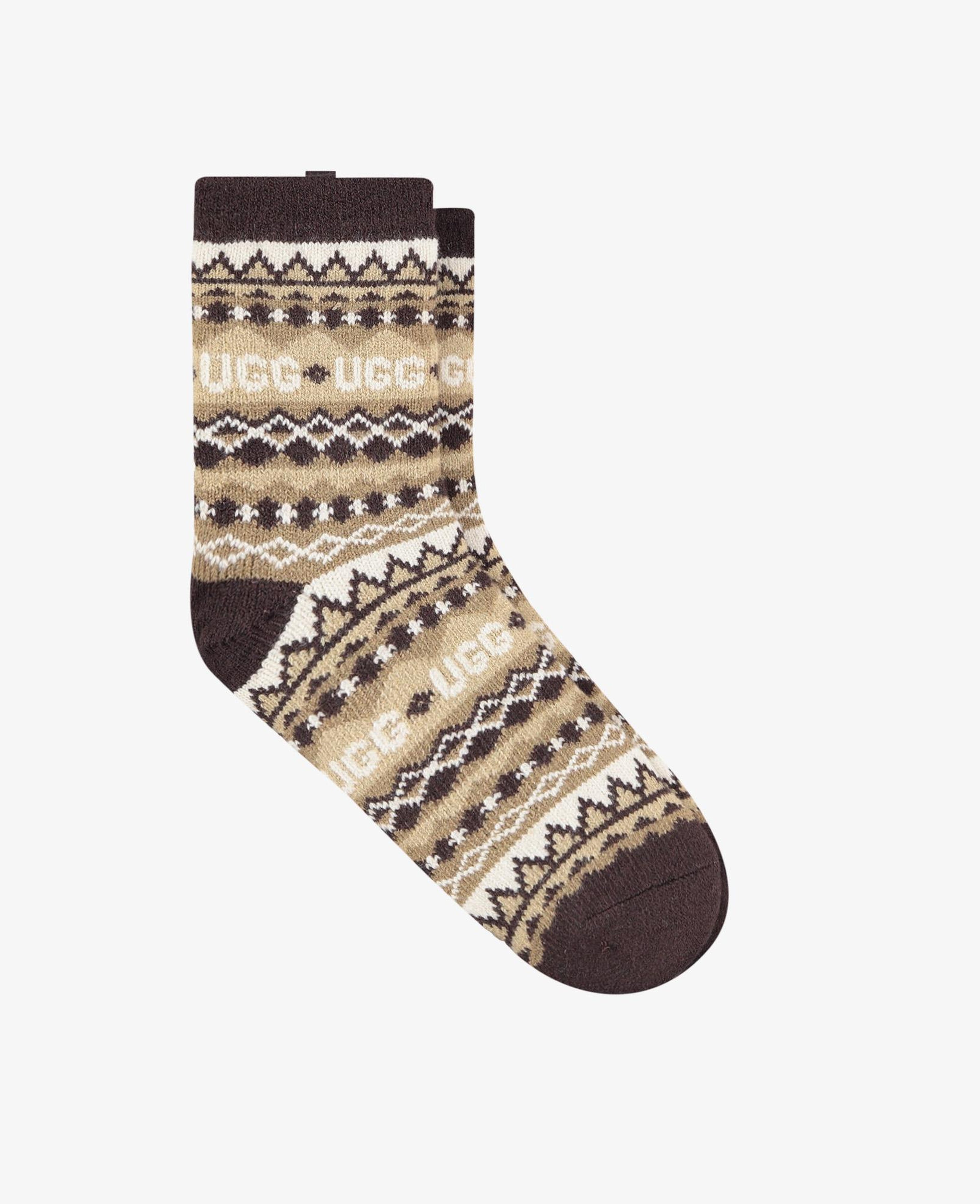 UGG Cressida Cozy Quarter Unisex Kahverengi Çorap