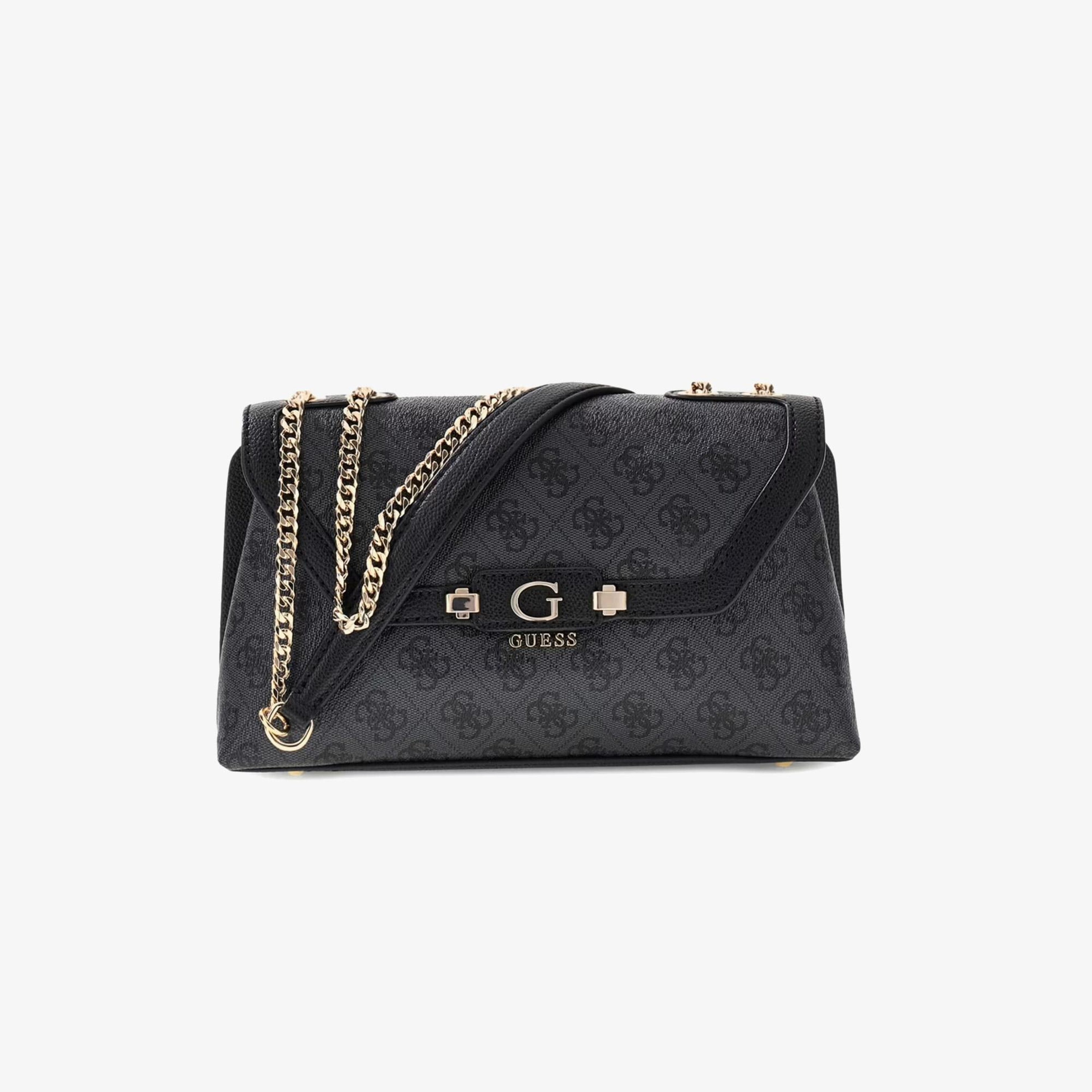 Guess Lindsey Kadın Siyah Omuz Çantası