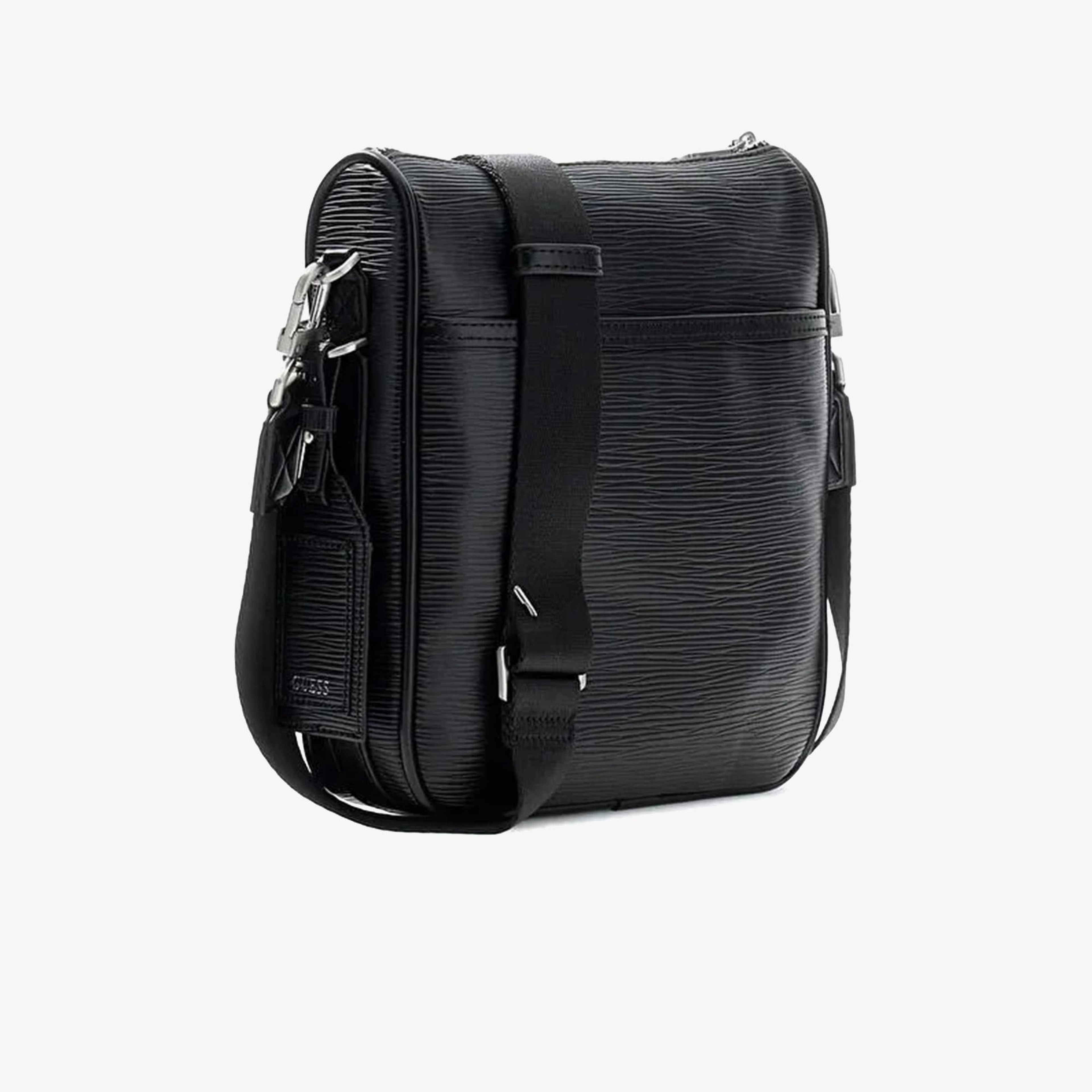 Guess Milano Erkek Çapraz Askılı Siyah Çanta