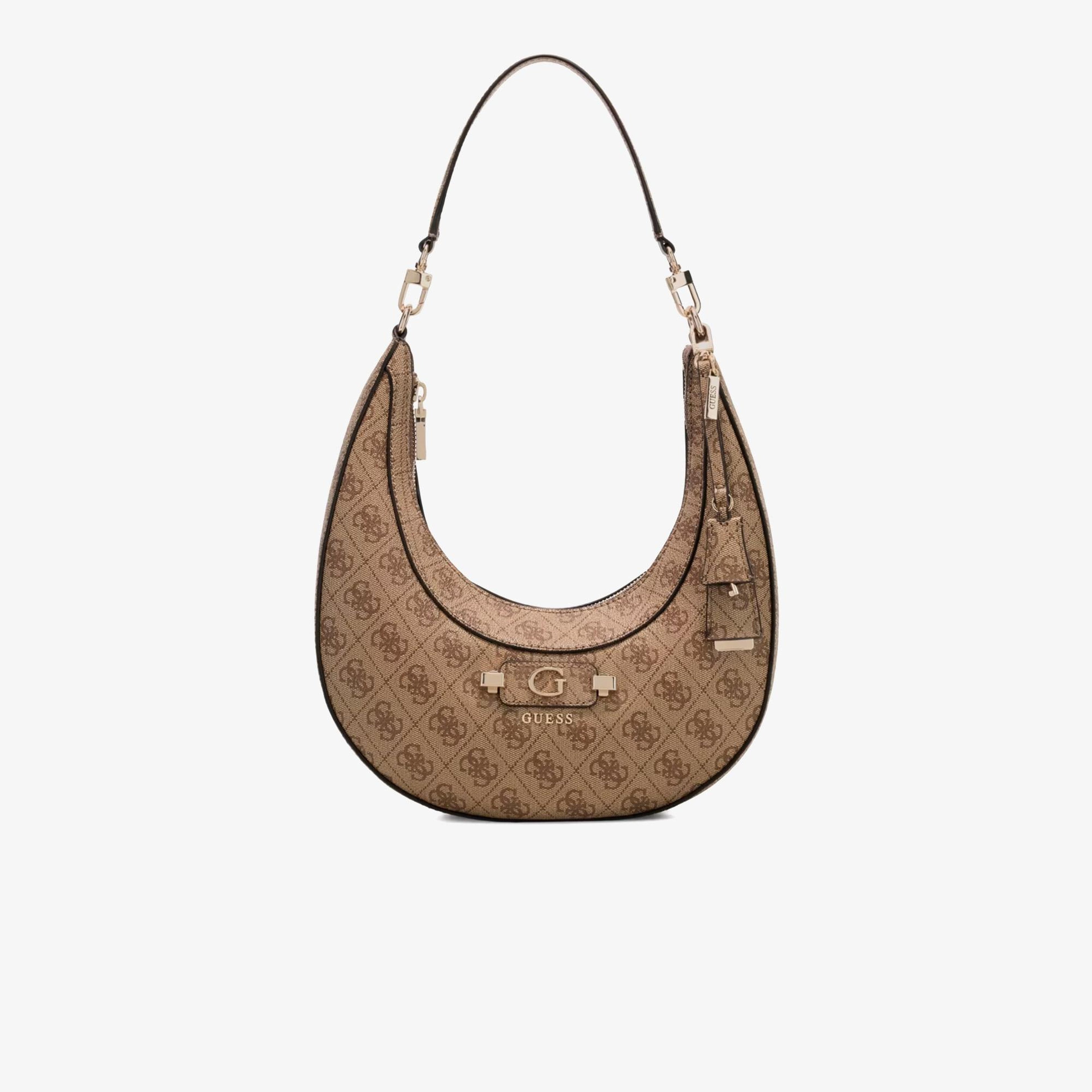 Guess Lindsey Kadın Kahverengi Omuz Çantası