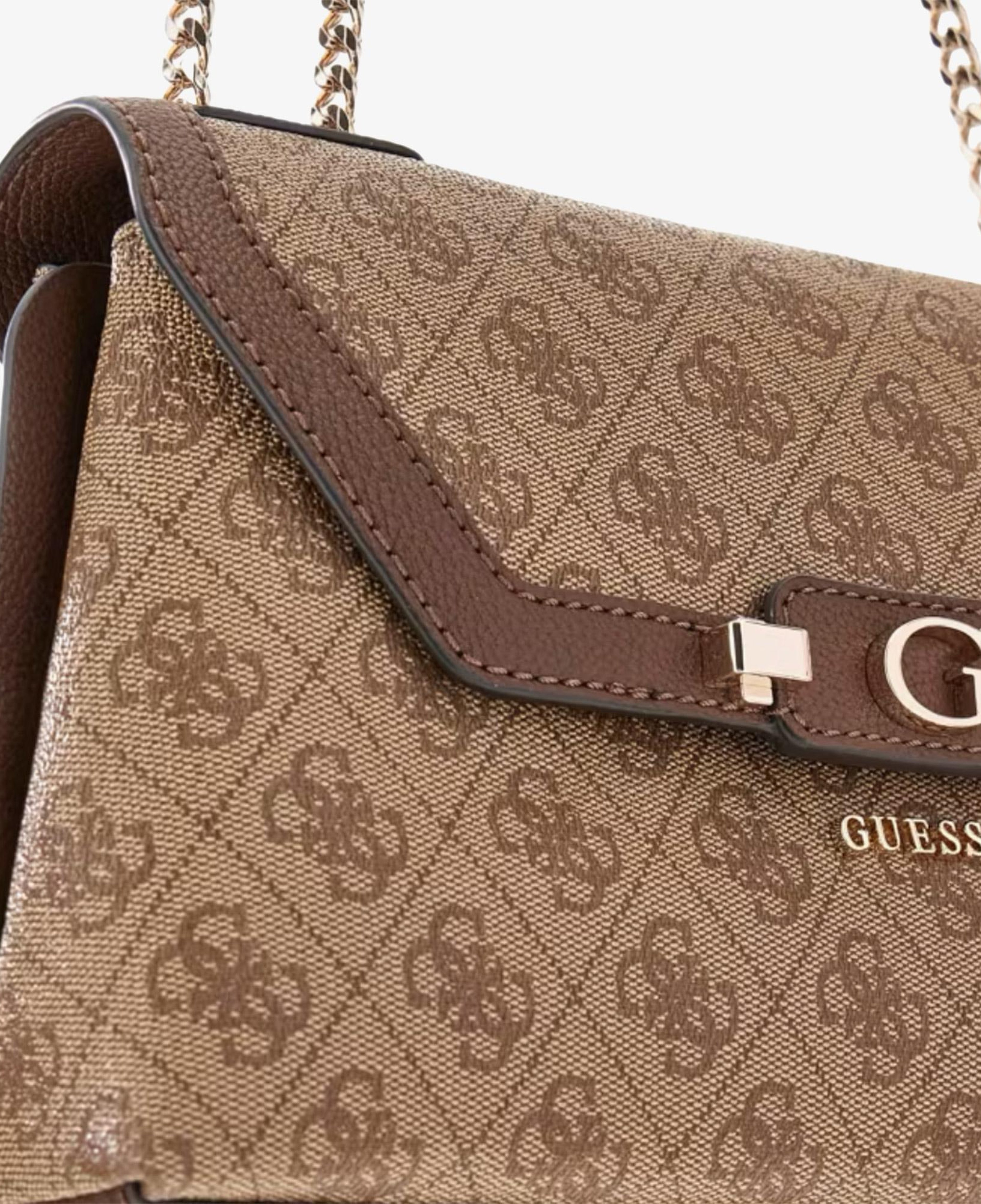 Guess Lindsey Kadın Kahverengi Omuz Çantası