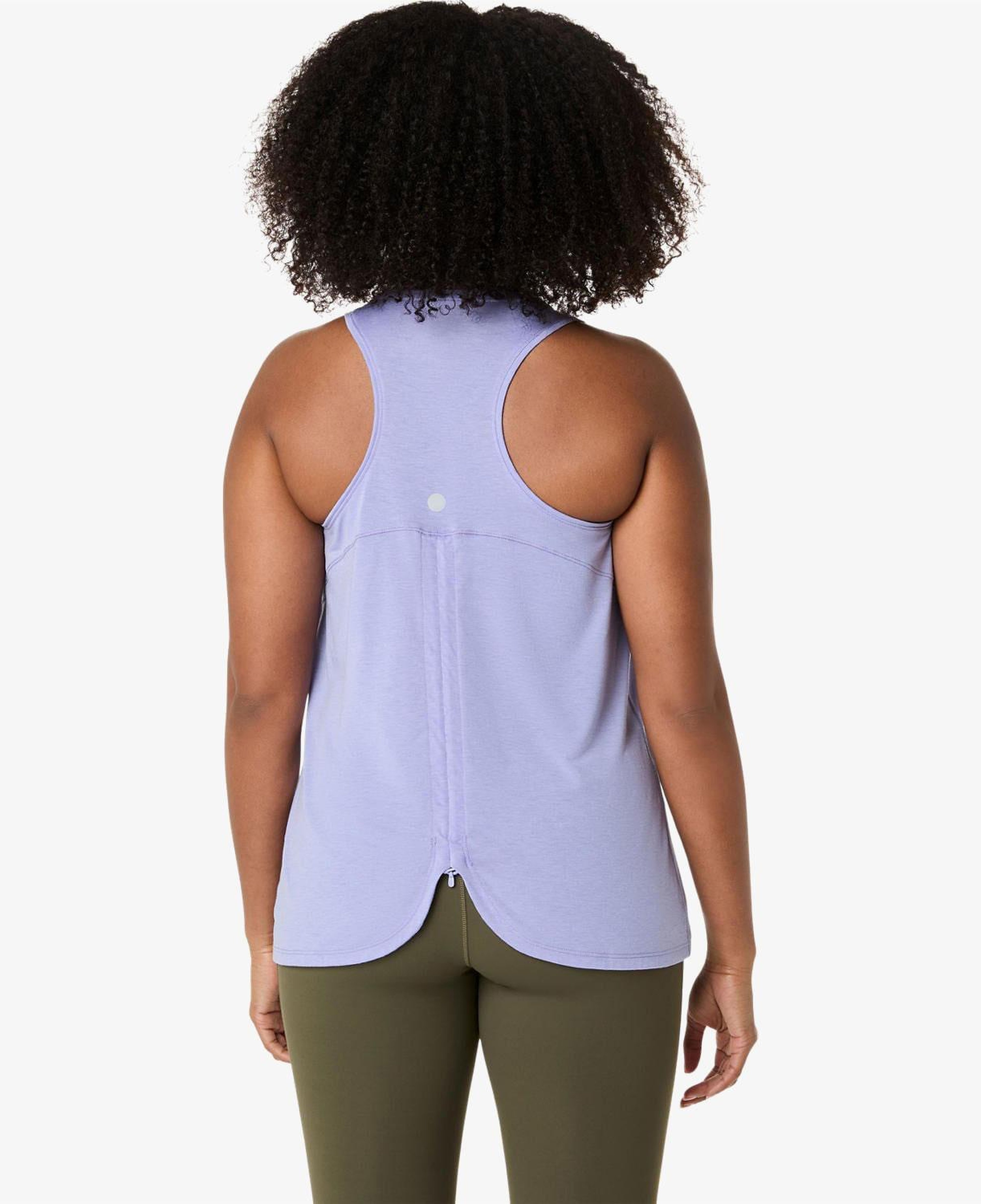Asics Nagino Run Adjustable Tank Kadın Mor Koşu T-Shirt
