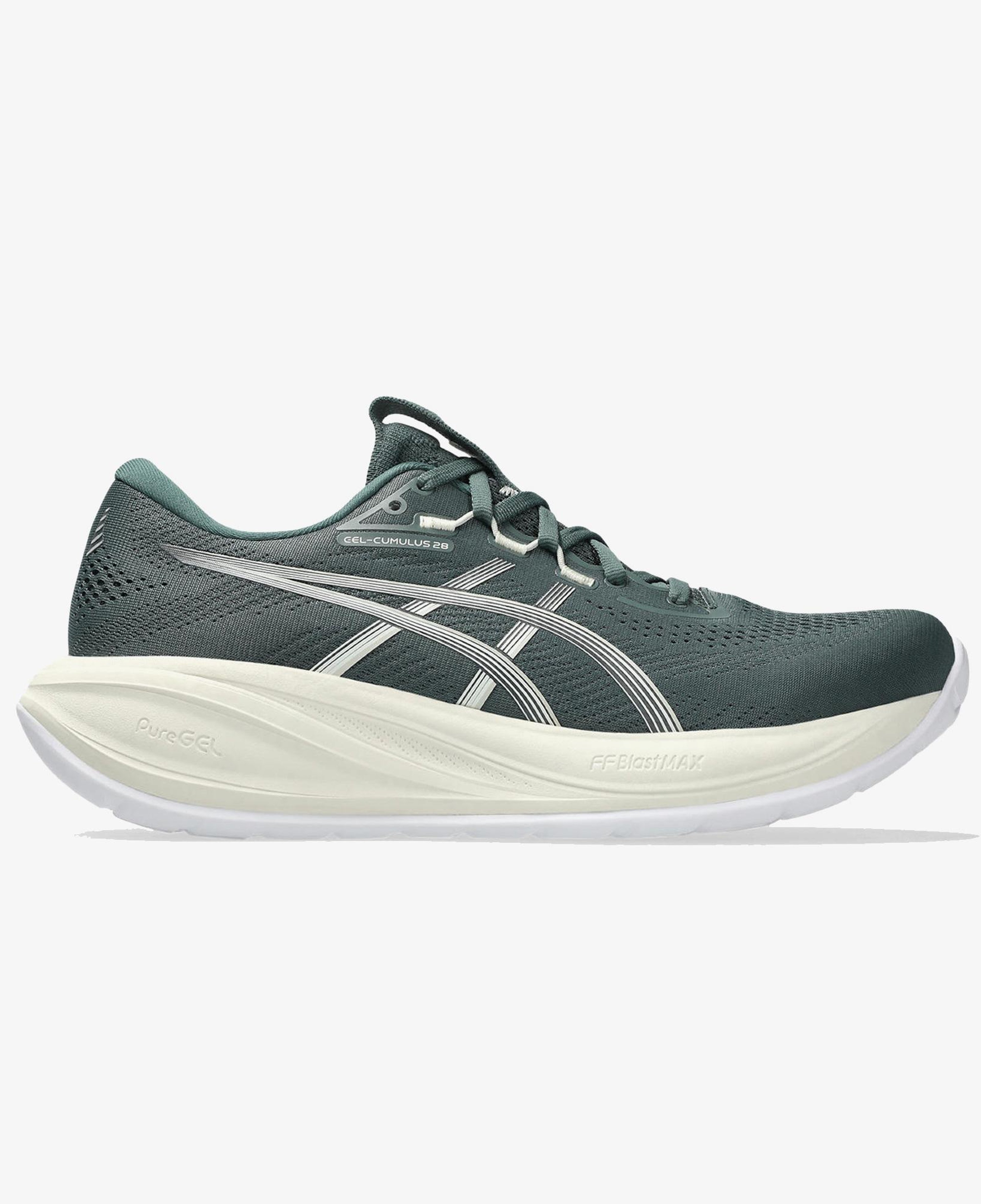 Asics Gel-Cumulus 28 Erkek Yeşil Koşu Ayakkabısı