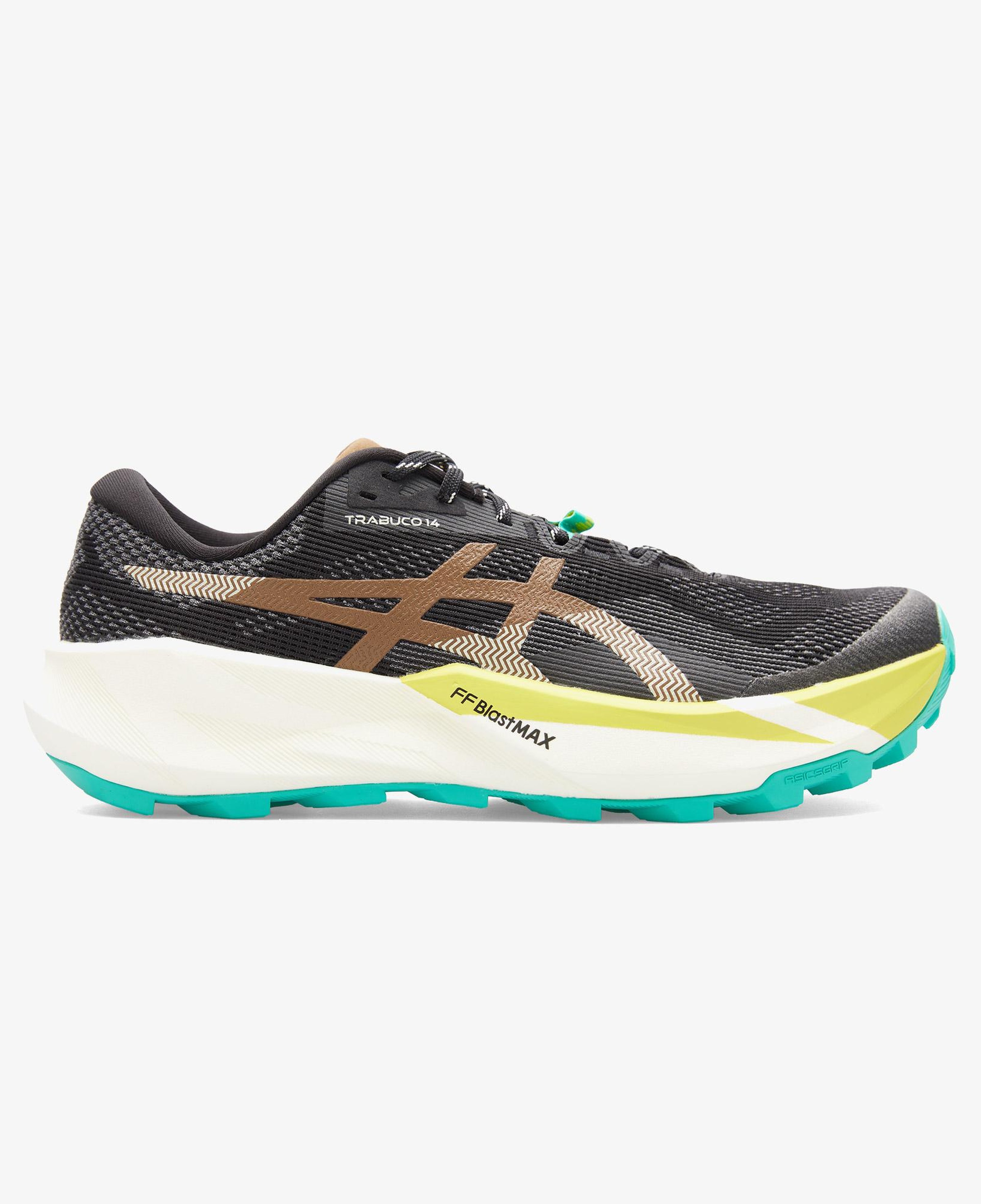 Asics Trabuco 14 Erkek Siyah Koşu Ayakkabısı