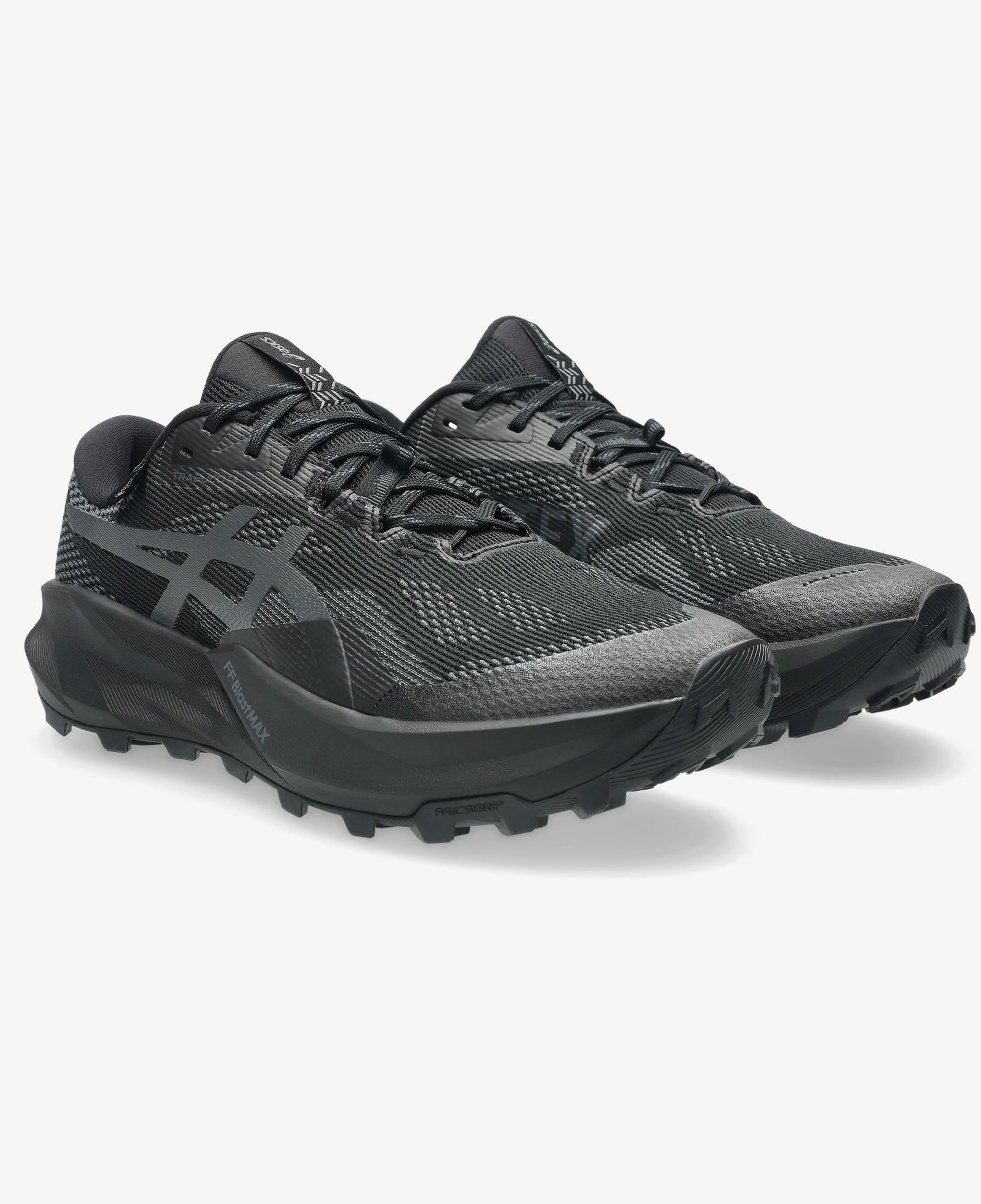 Asics Trabuco 14 Gtx Performance Erkek Siyah Arazi Koşu Ayakkabısı