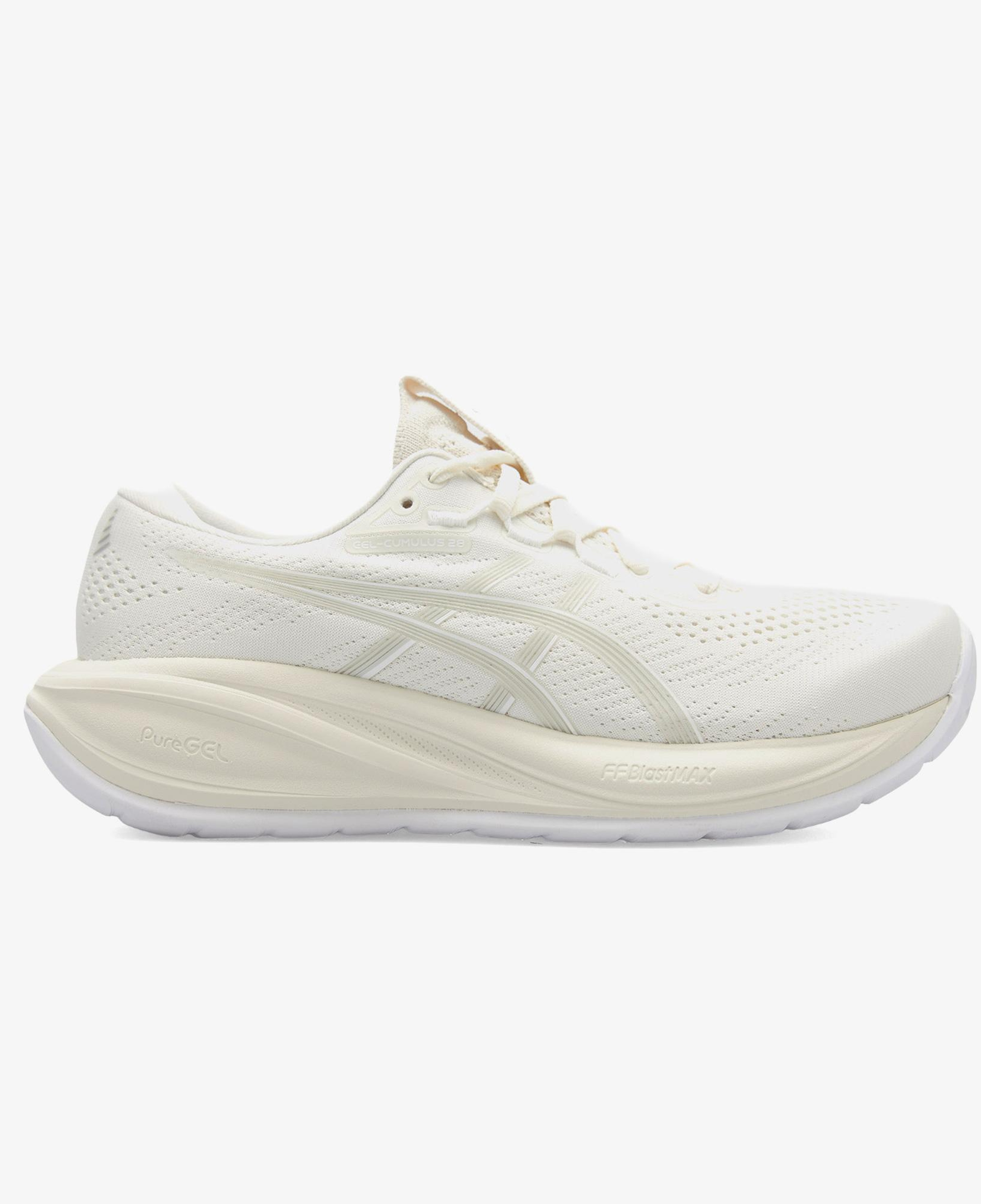 Asics Gel-Cumulus 28 Kadın Krem Koşu Ayakkabısı