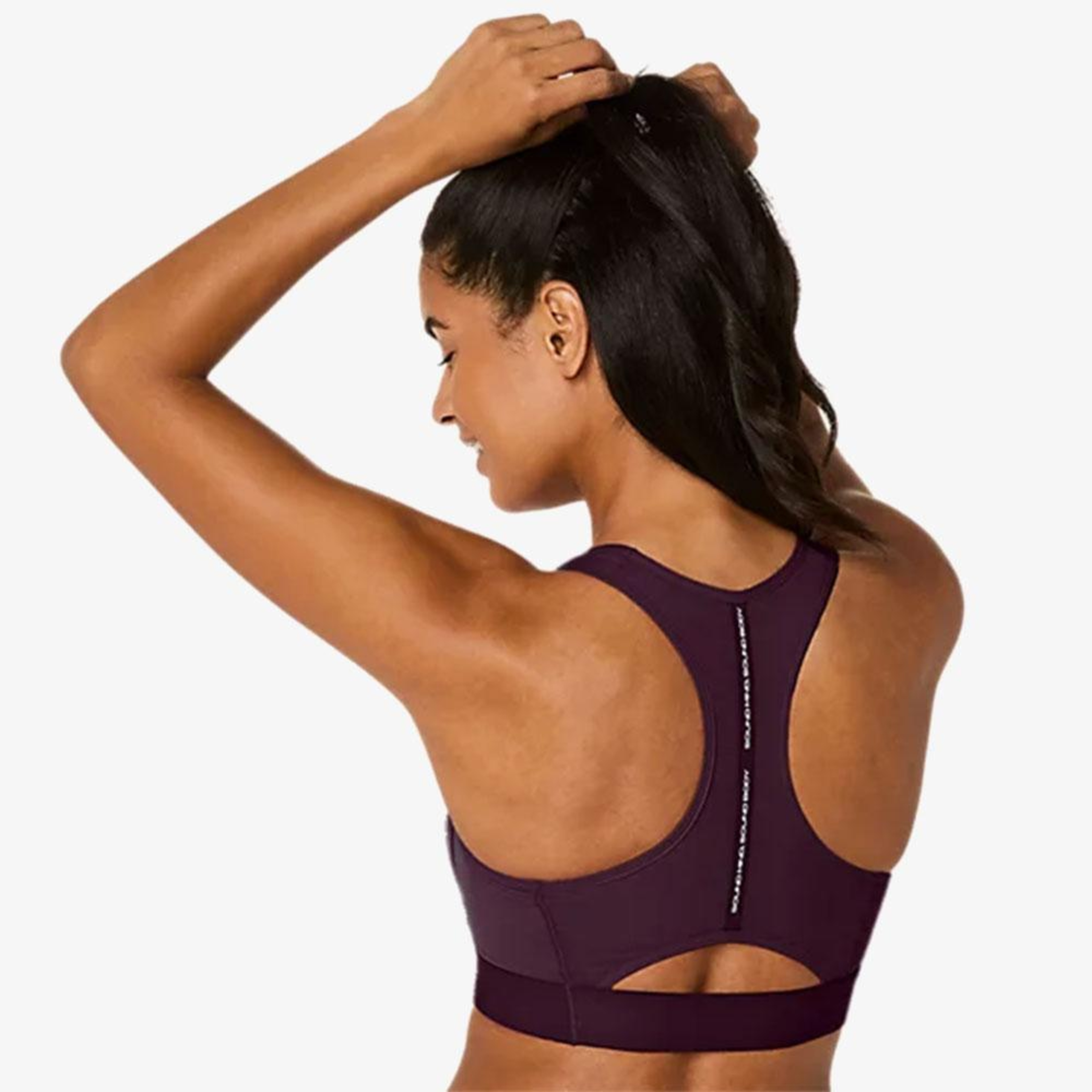 Asics Road Compression Kadın Mor Bra