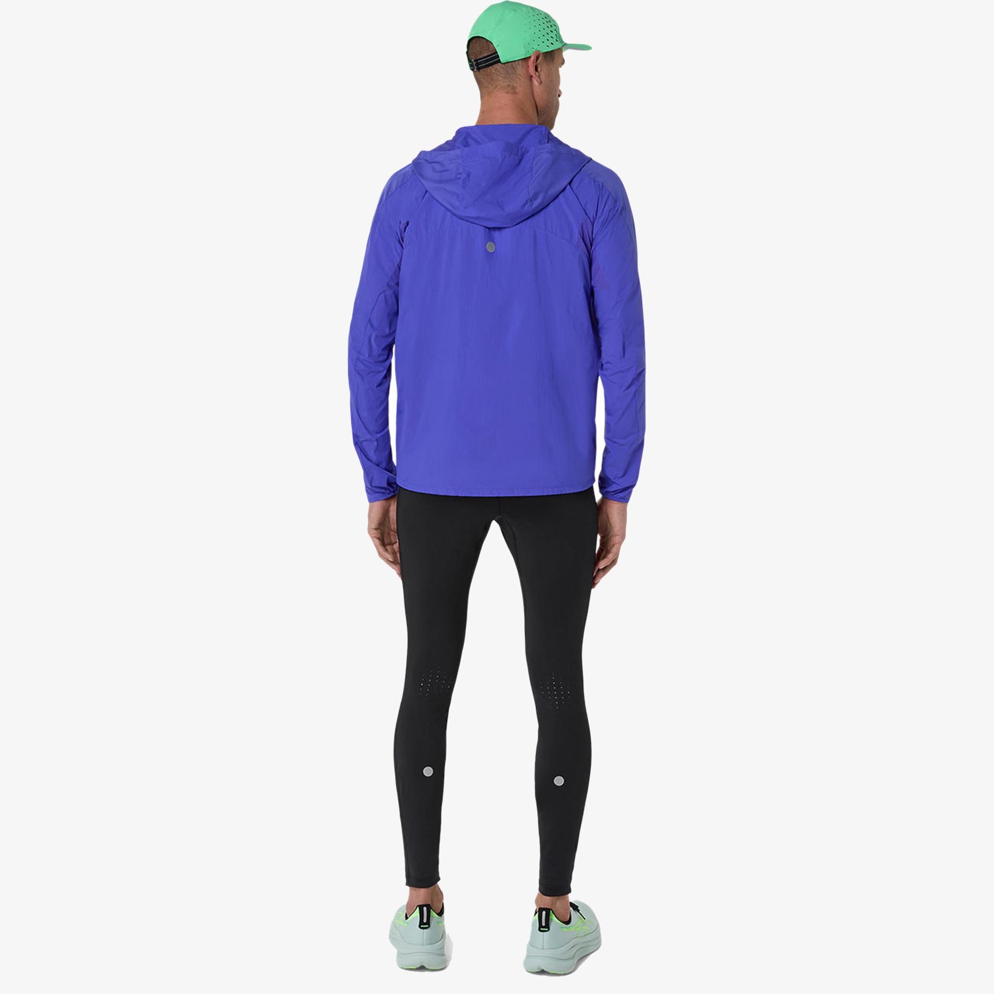 Asics Road Packable Erkek Lacivert Koşu Ceket