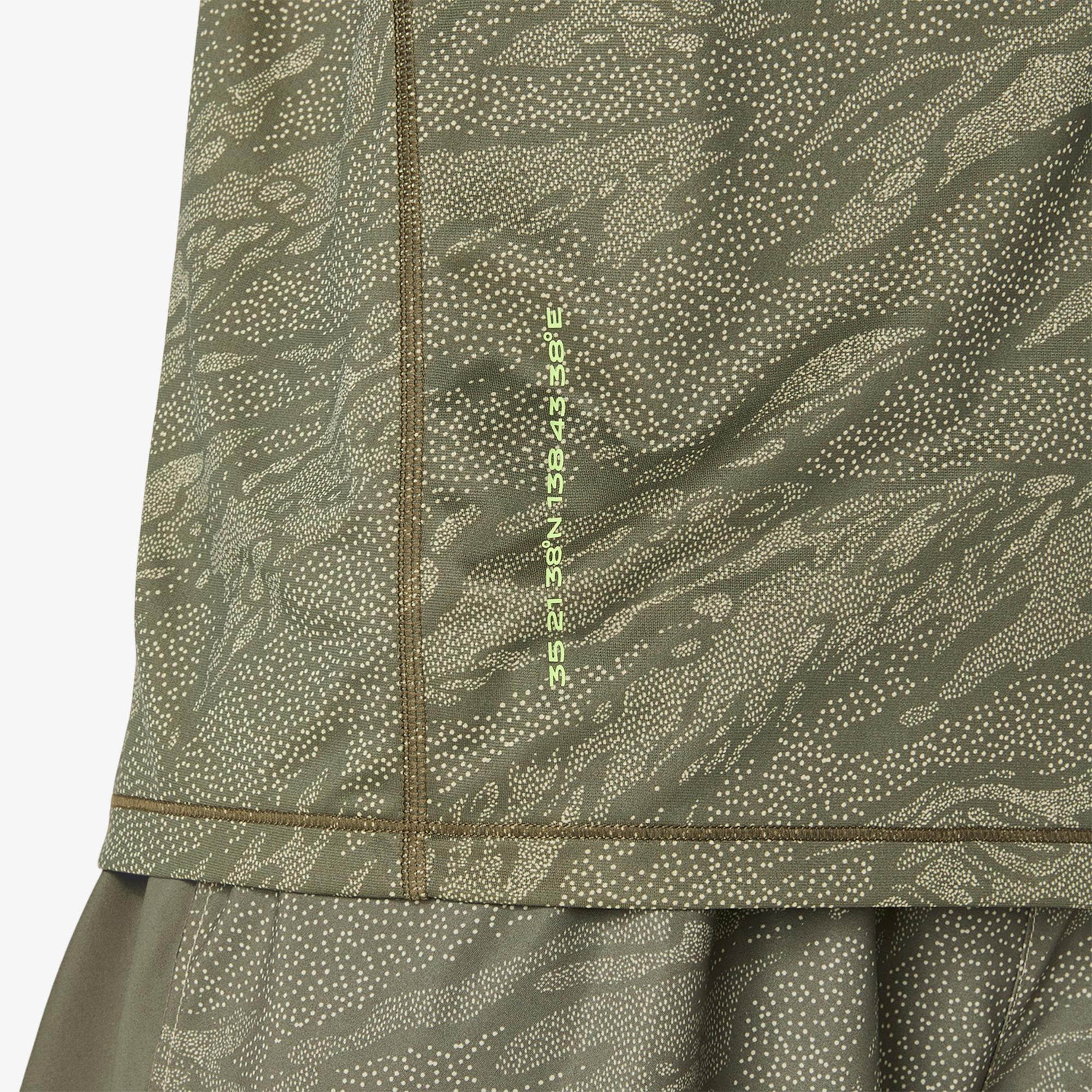 Asics Fujitrail Singlet Erkek Yeşil Atlet