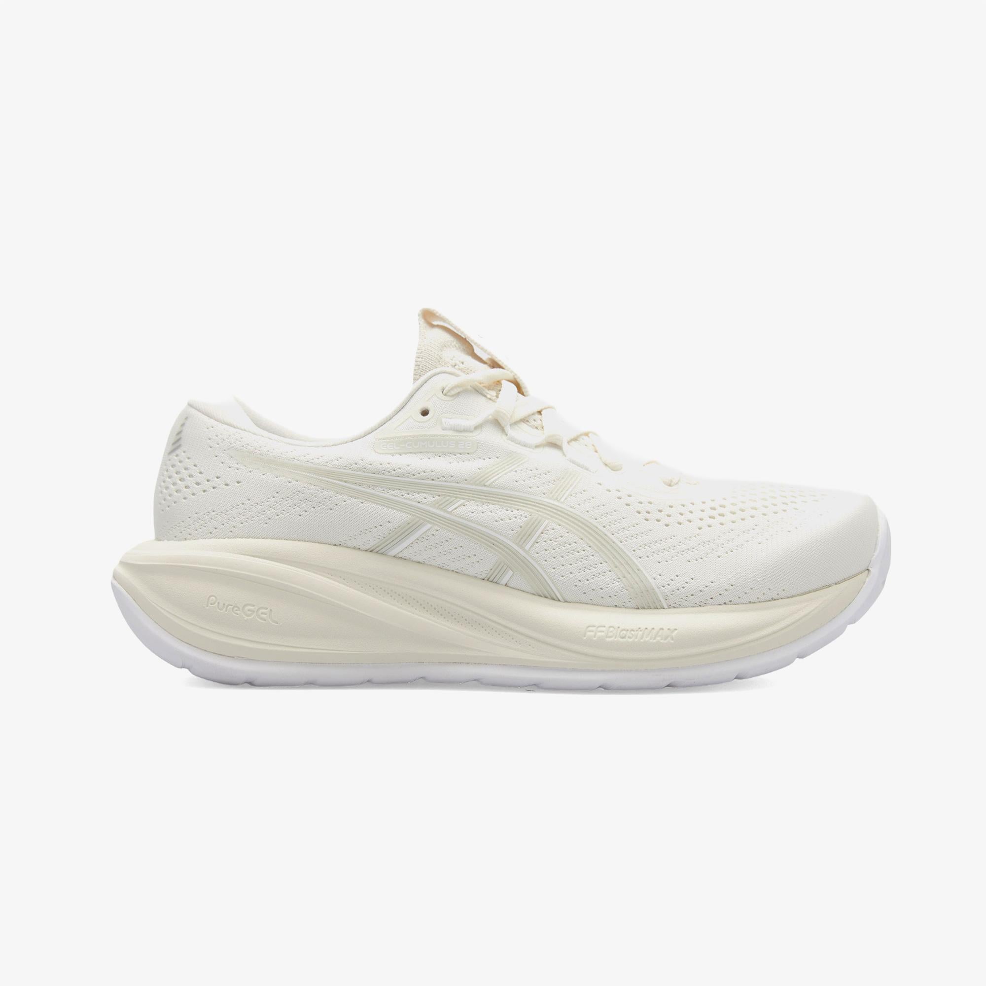 Asics Gel-Cumulus 28 Kadın Krem Koşu Ayakkabısı