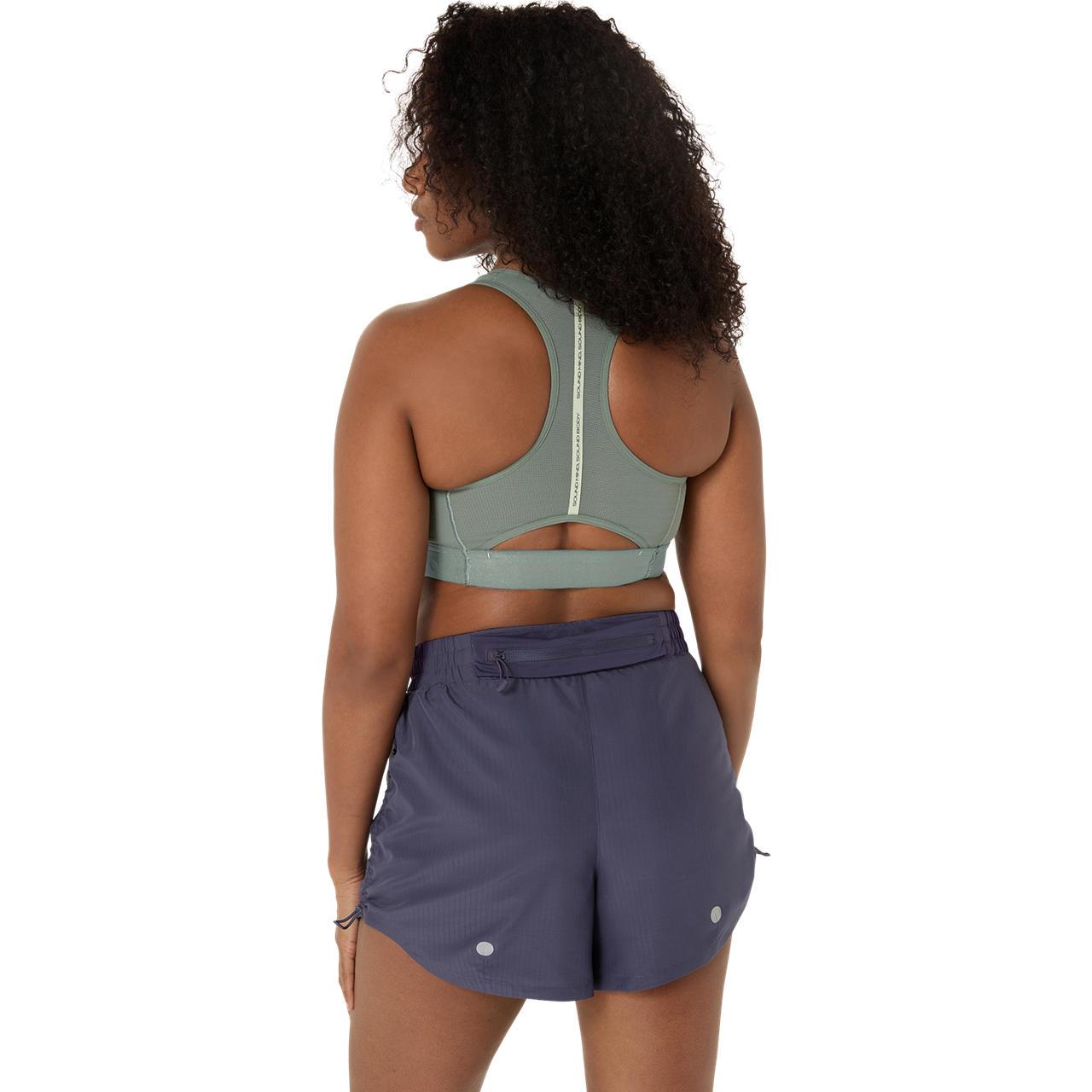 Asics Road Compression Kadın Yeşil Koşu Bra