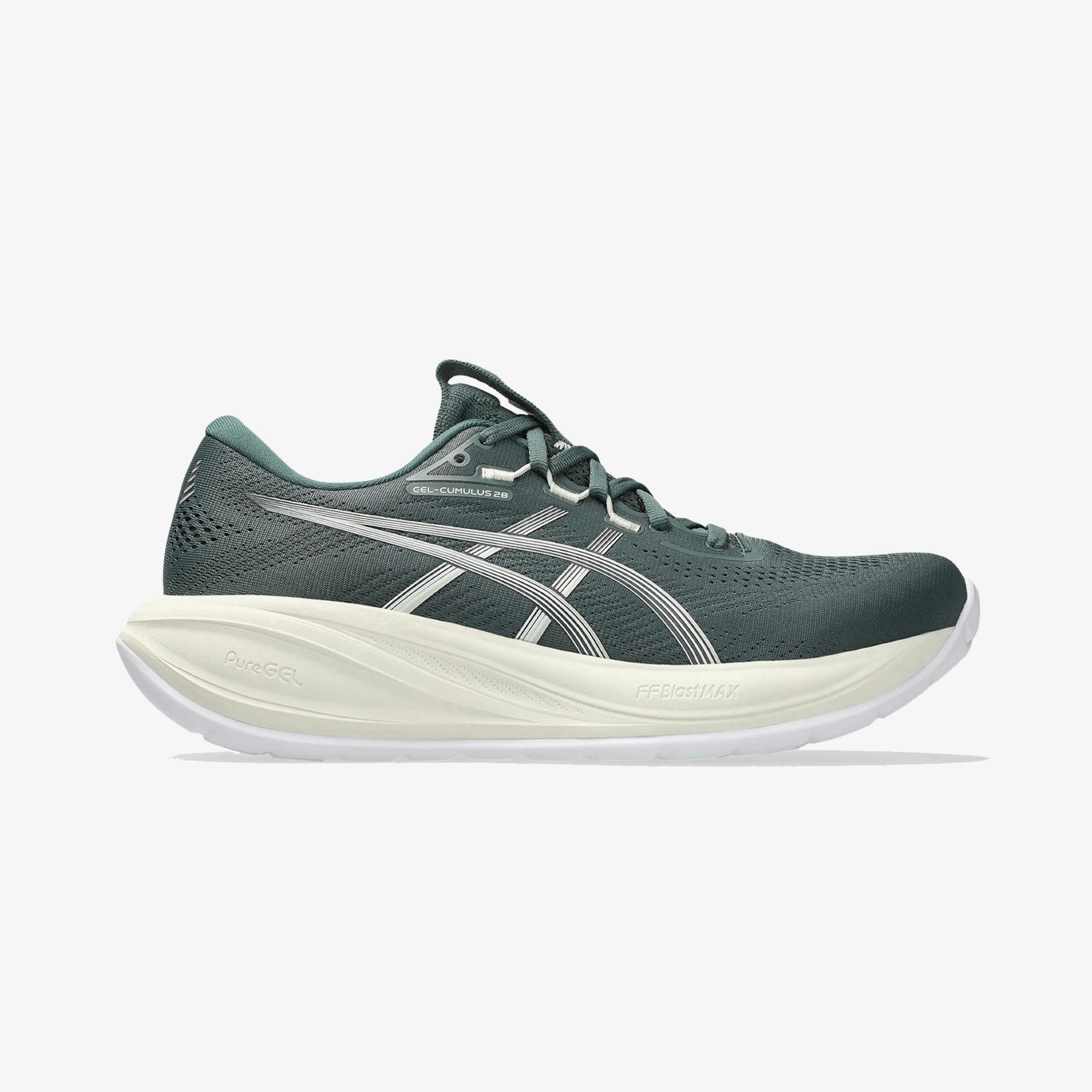 Asics Gel-Cumulus 28 Erkek Yeşil Koşu Ayakkabısı