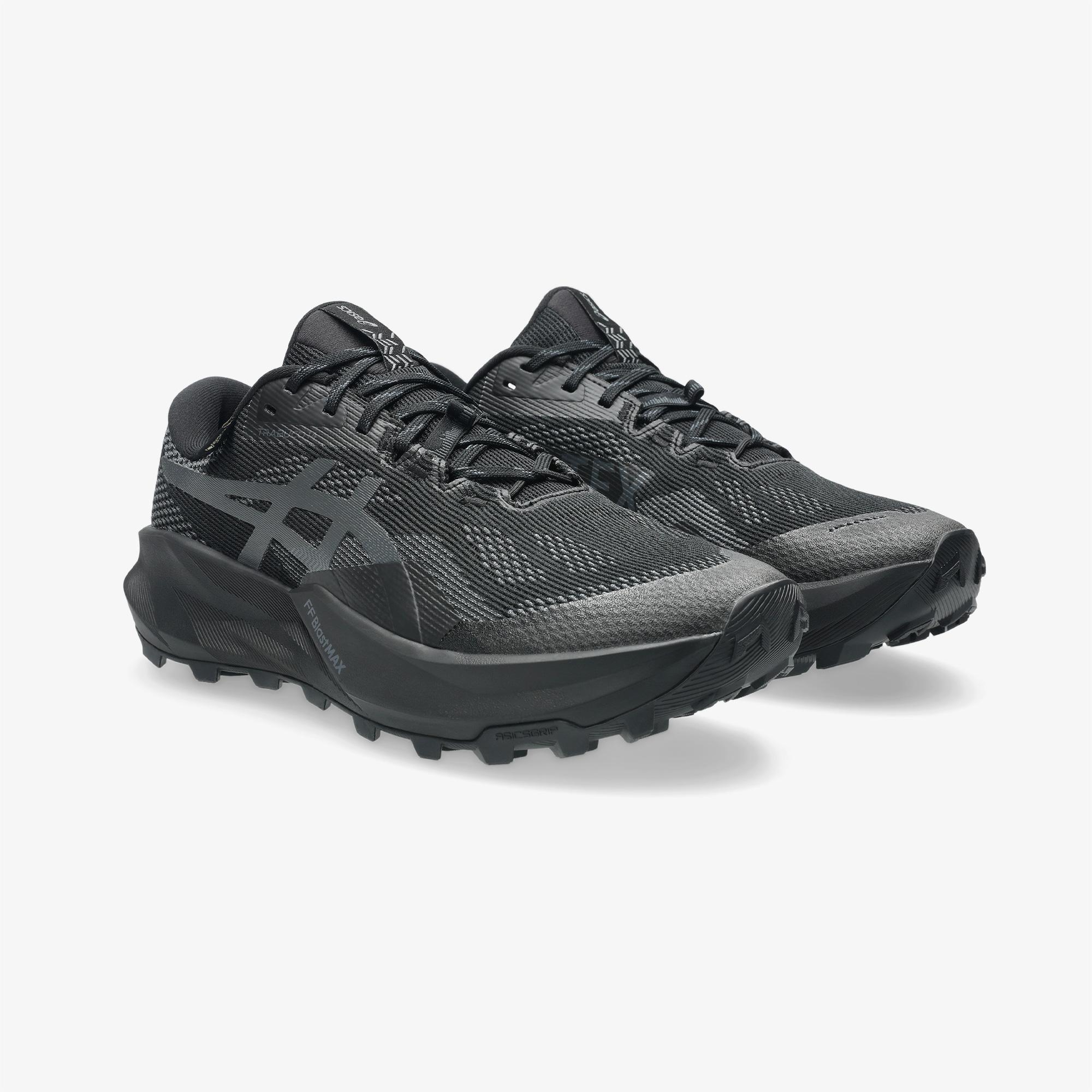 Asics Trabuco 14 Gtx Performance Erkek Siyah Arazi Koşu Ayakkabısı