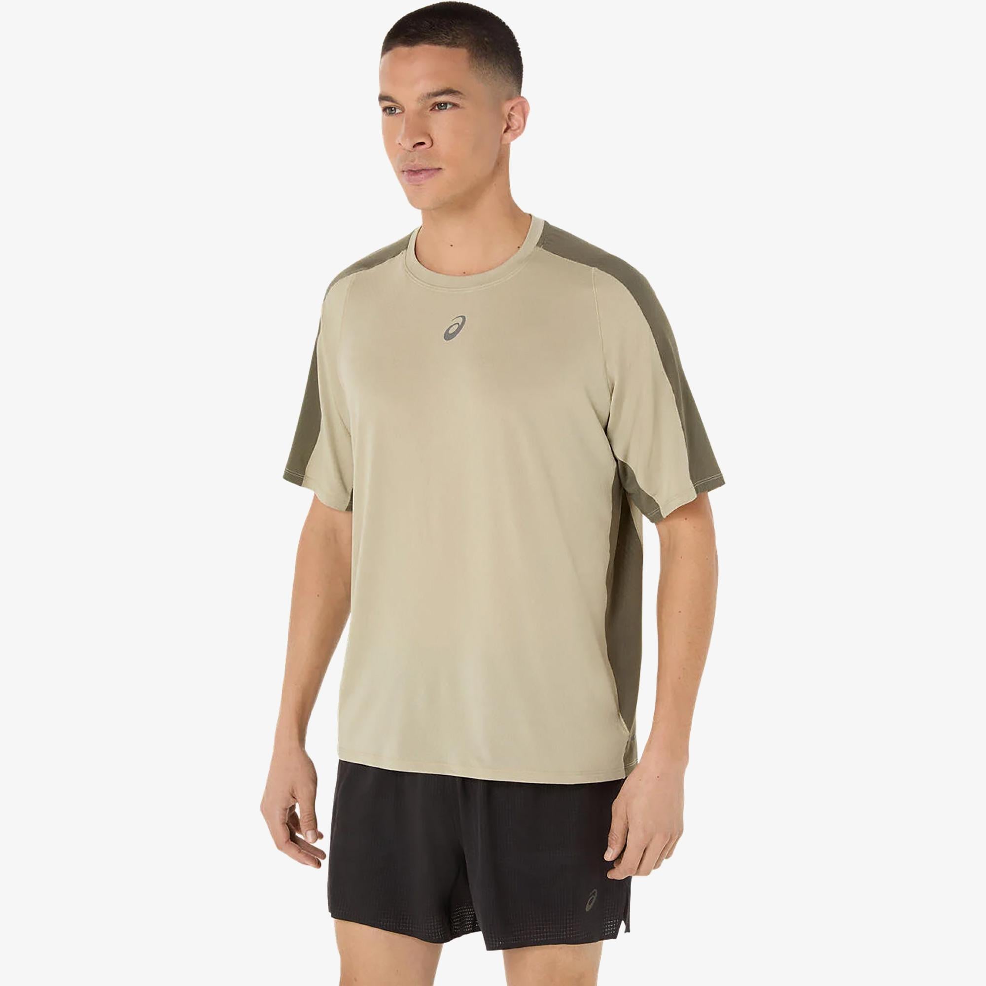 Asics Fujitrail Elite Ss Top Erkek Yeşil T-Shirt