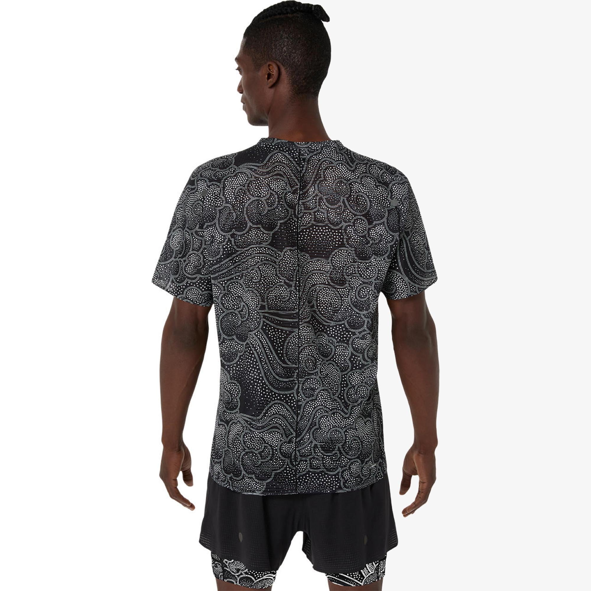 Asics Limited Series Metarun Ss Top Erkek Siyah Koşu T-Shirt