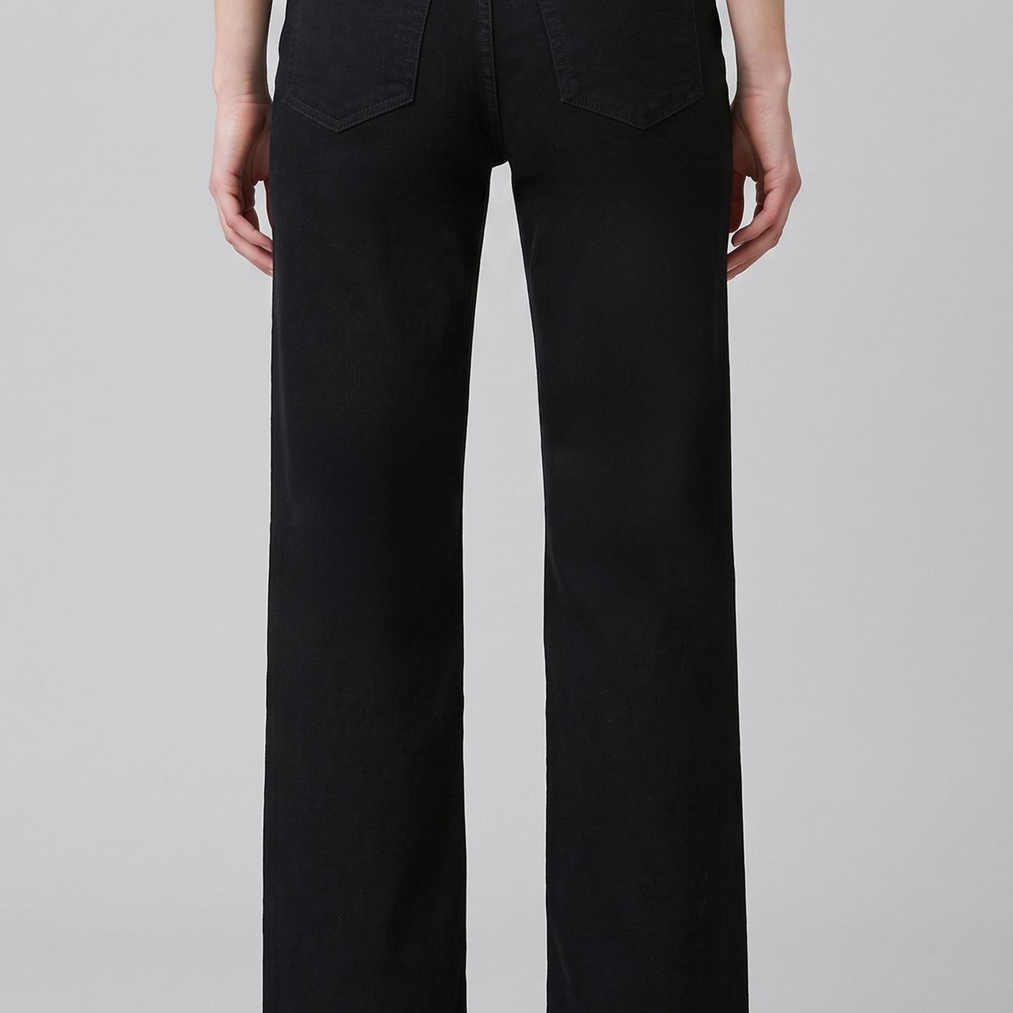 Network Kadın Siyah Taşlı Denim Pantolon