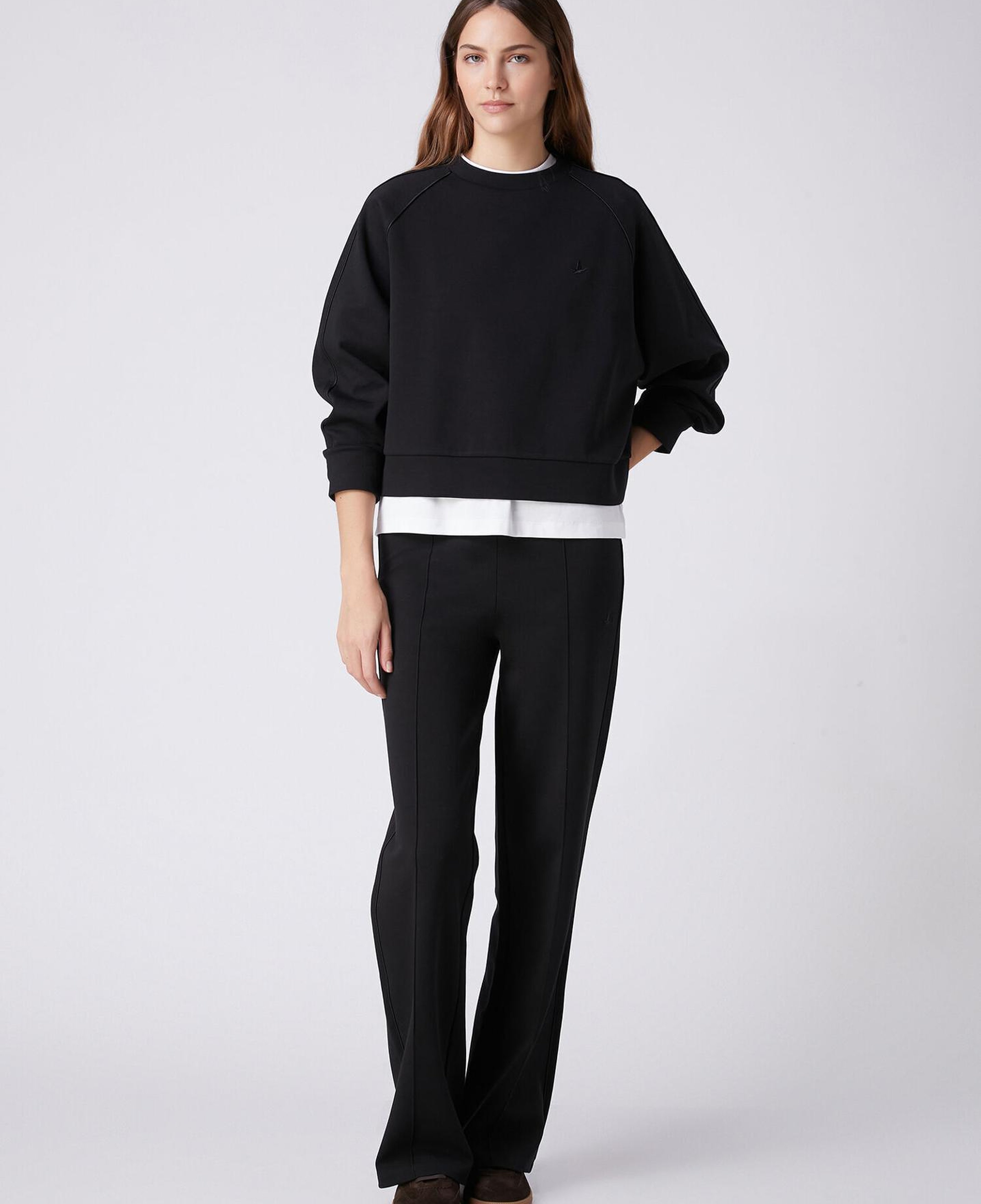 Beymen Club Kadın Siyah Flare Jogger Pantolon