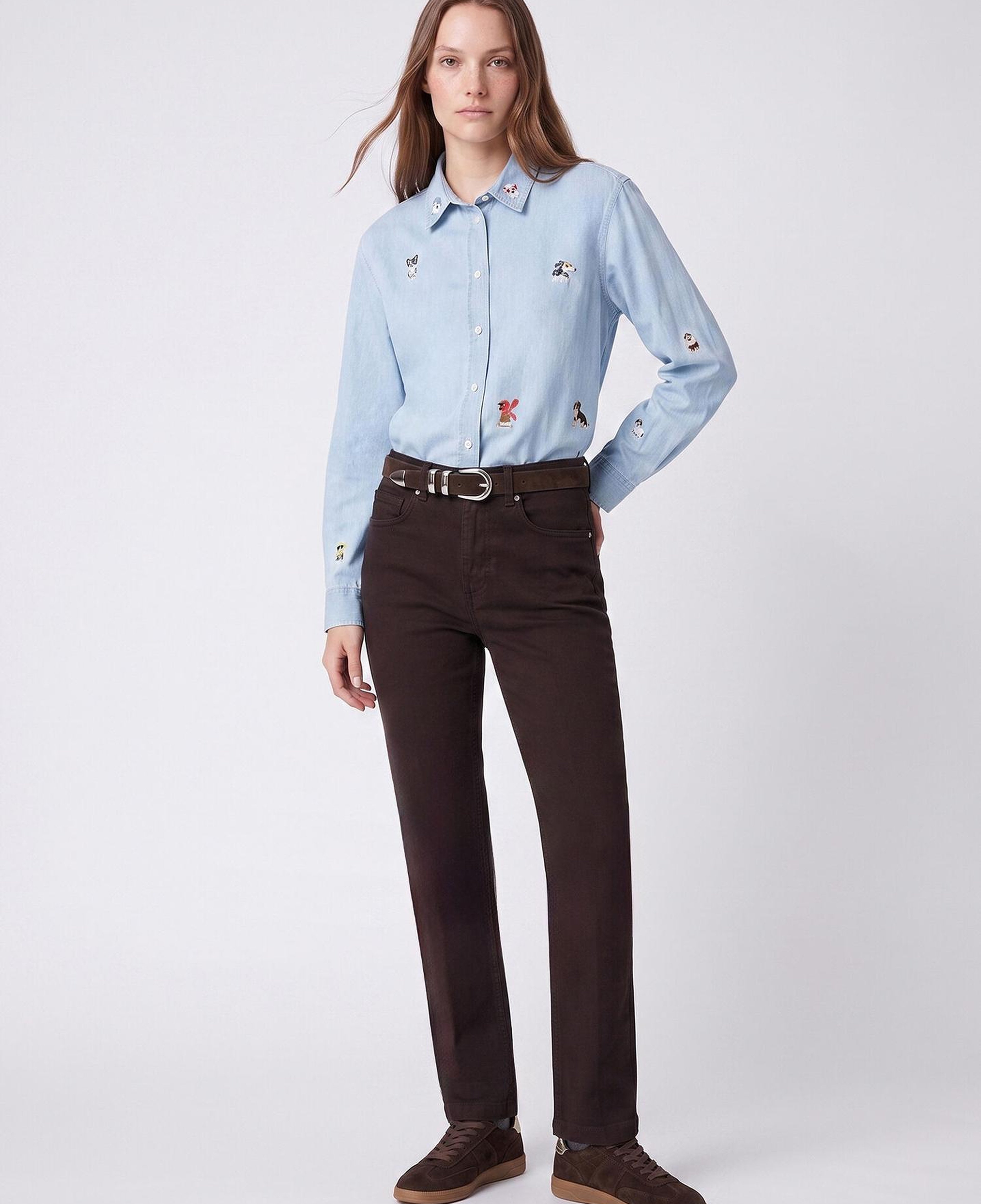 Beymen Club Kadın Mürdüm Straight Leg Jean Pantolon
