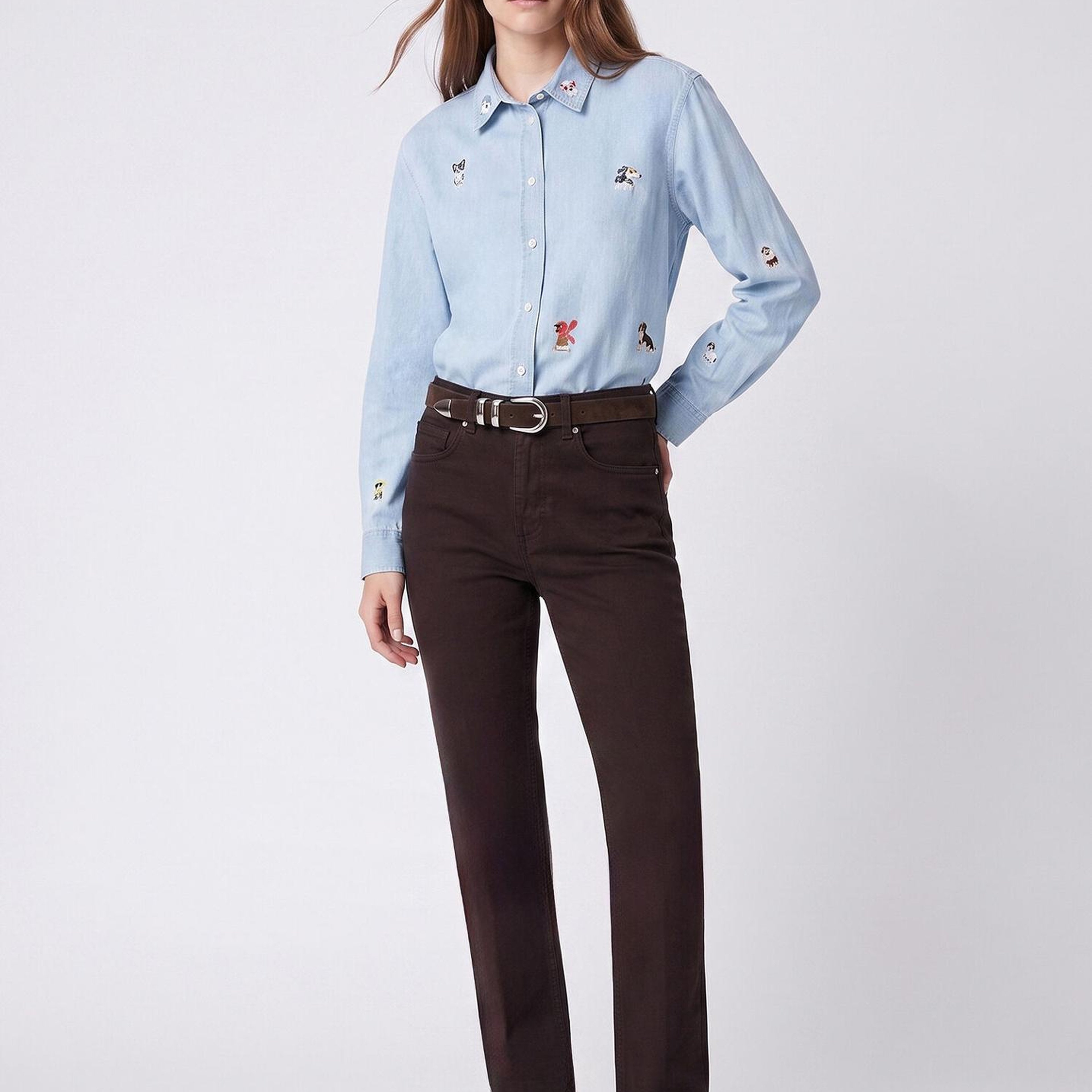 Beymen Club Kadın Mürdüm Straight Leg Jean Pantolon