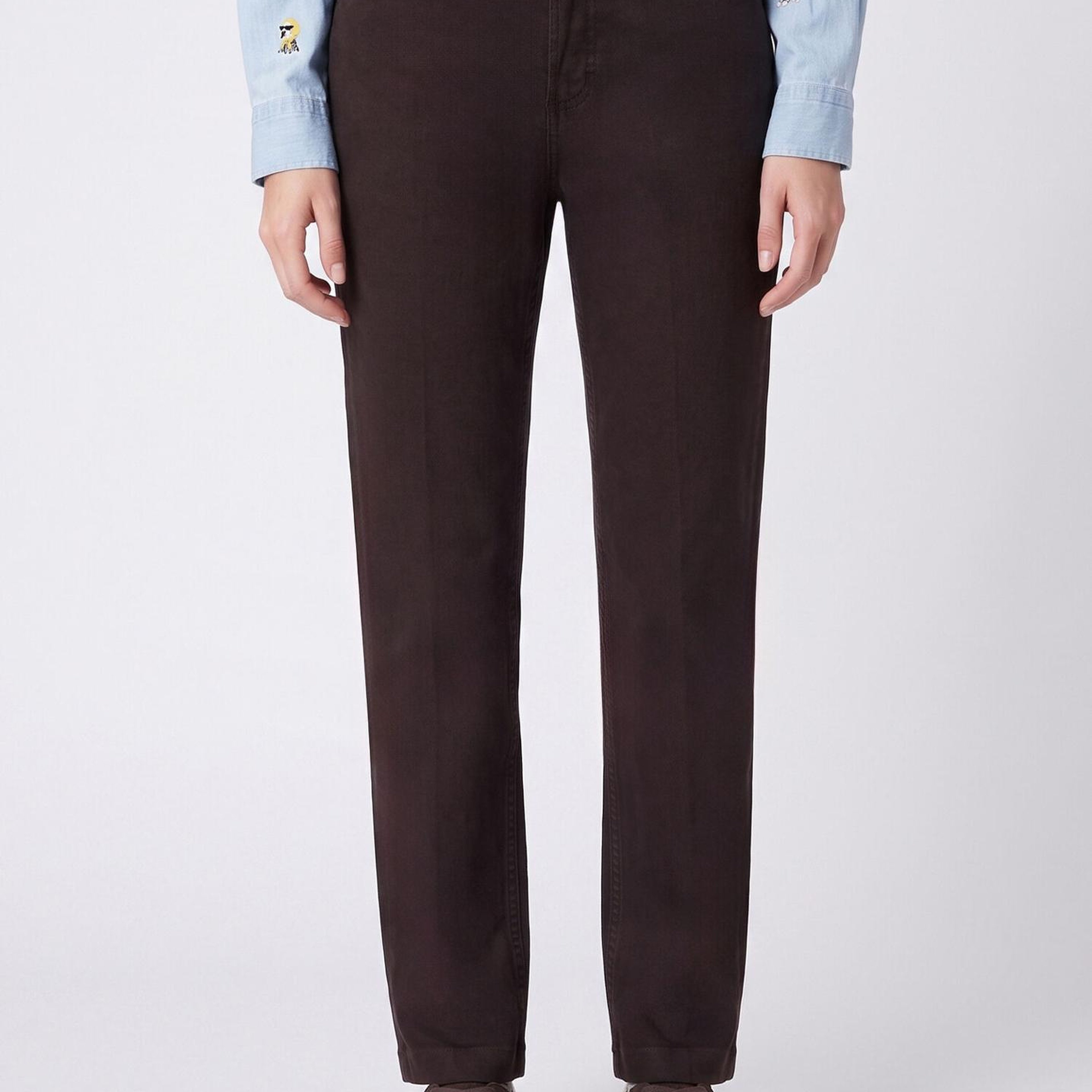 Beymen Club Kadın Mürdüm Straight Leg Jean Pantolon