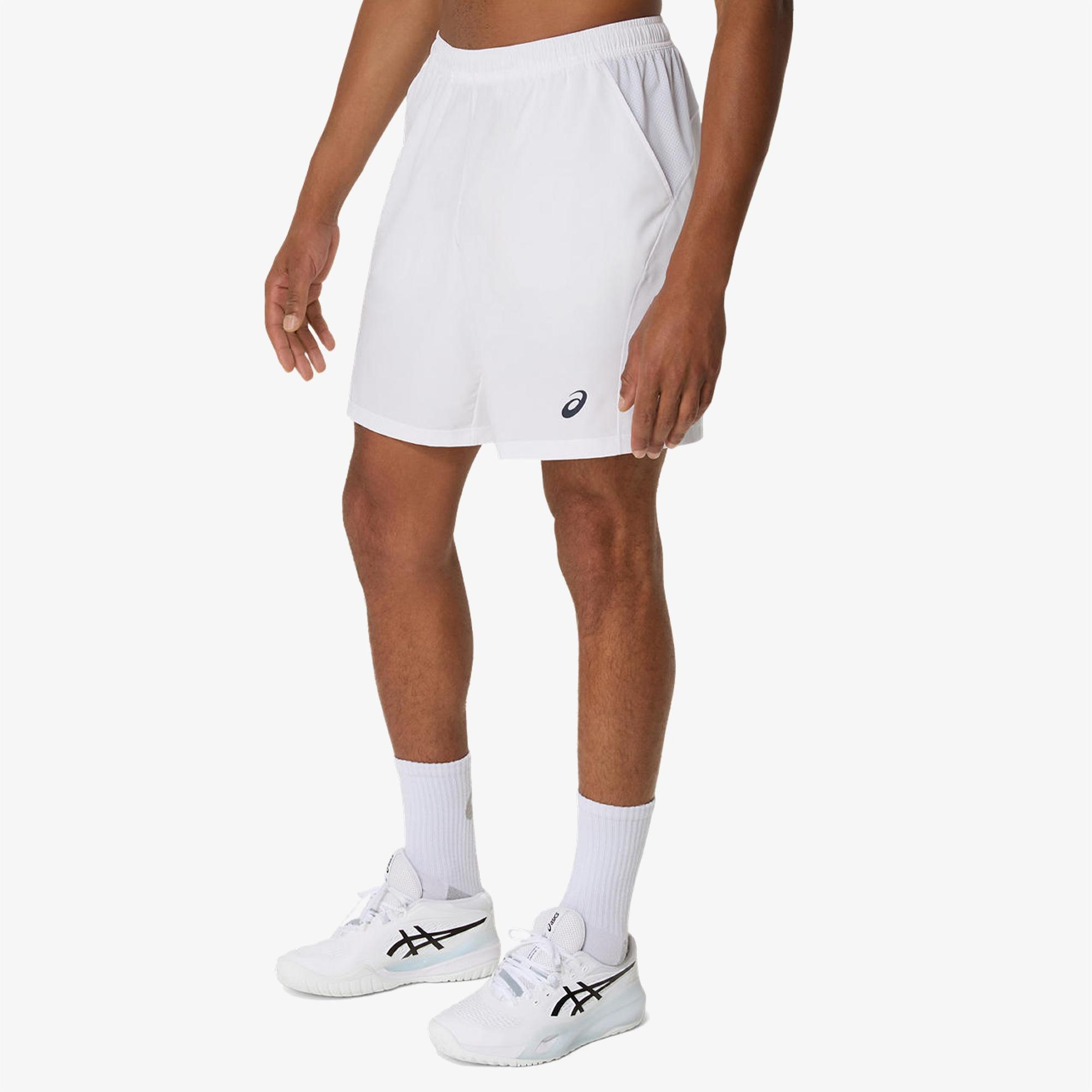 Asics Court 9in Erkek Beyaz Tenis Şortu