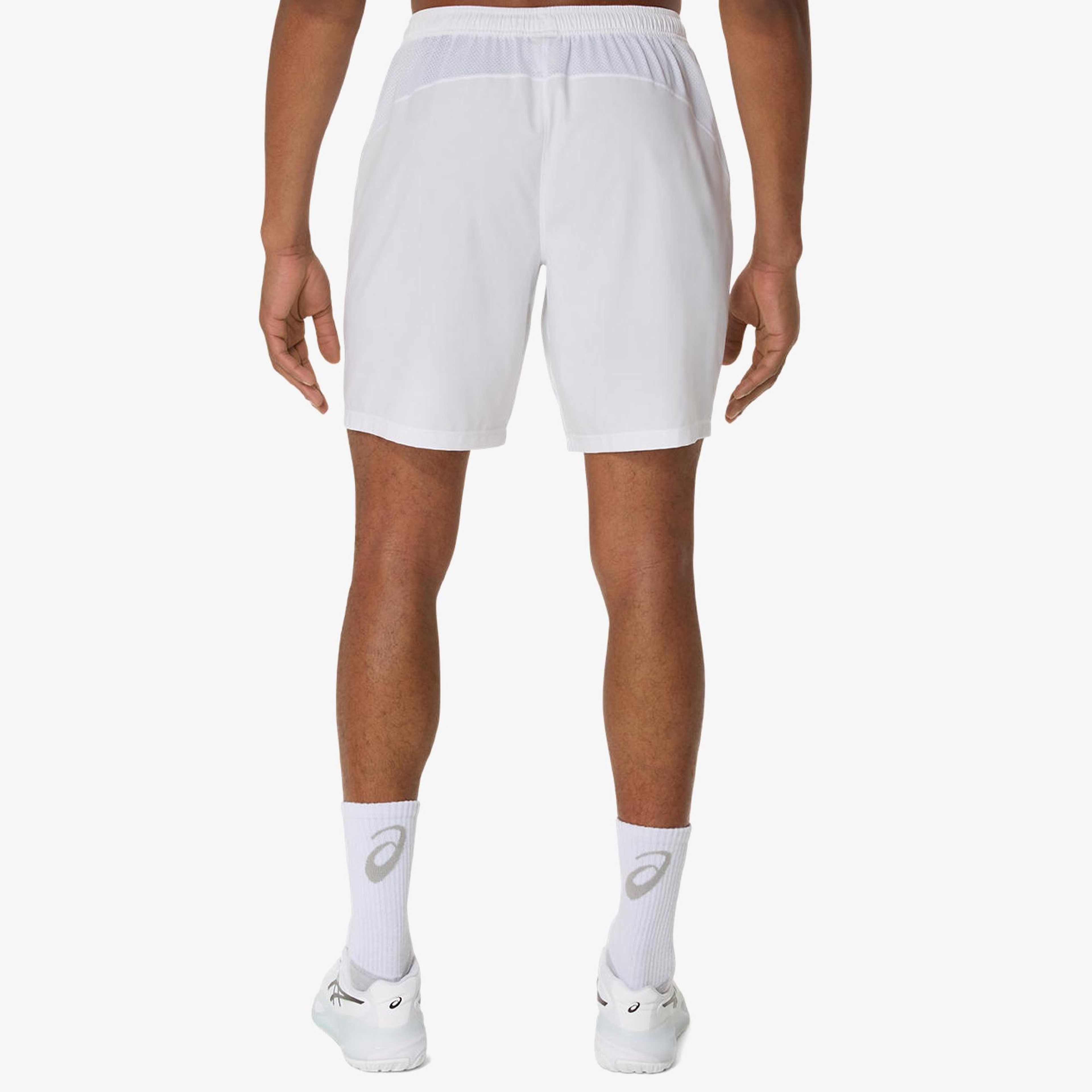 Asics Court 9in Erkek Beyaz Tenis Şortu