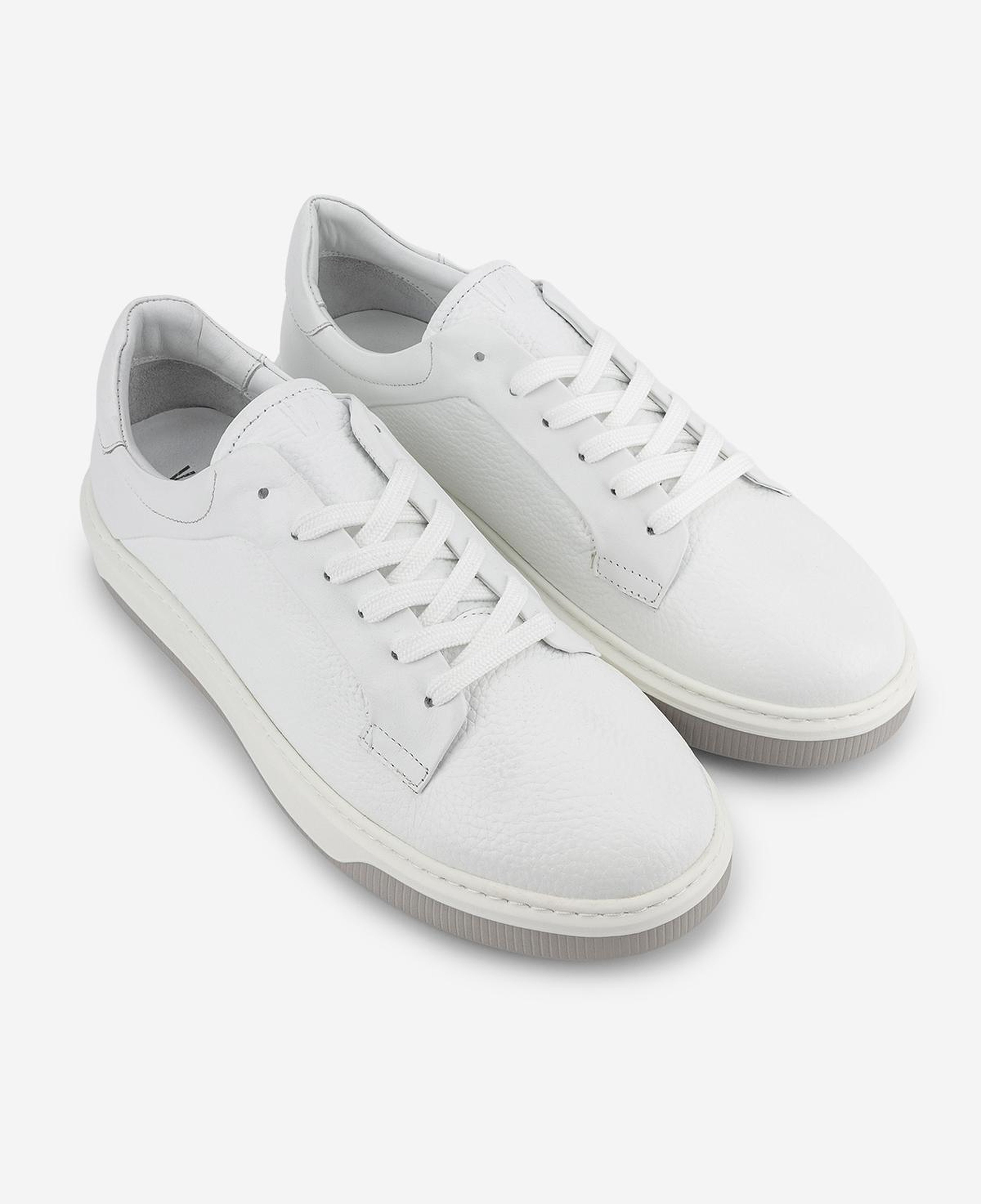 Valmenti Erkek Hakiki Deri Beyaz Sneakers & Spor Ayakkabı