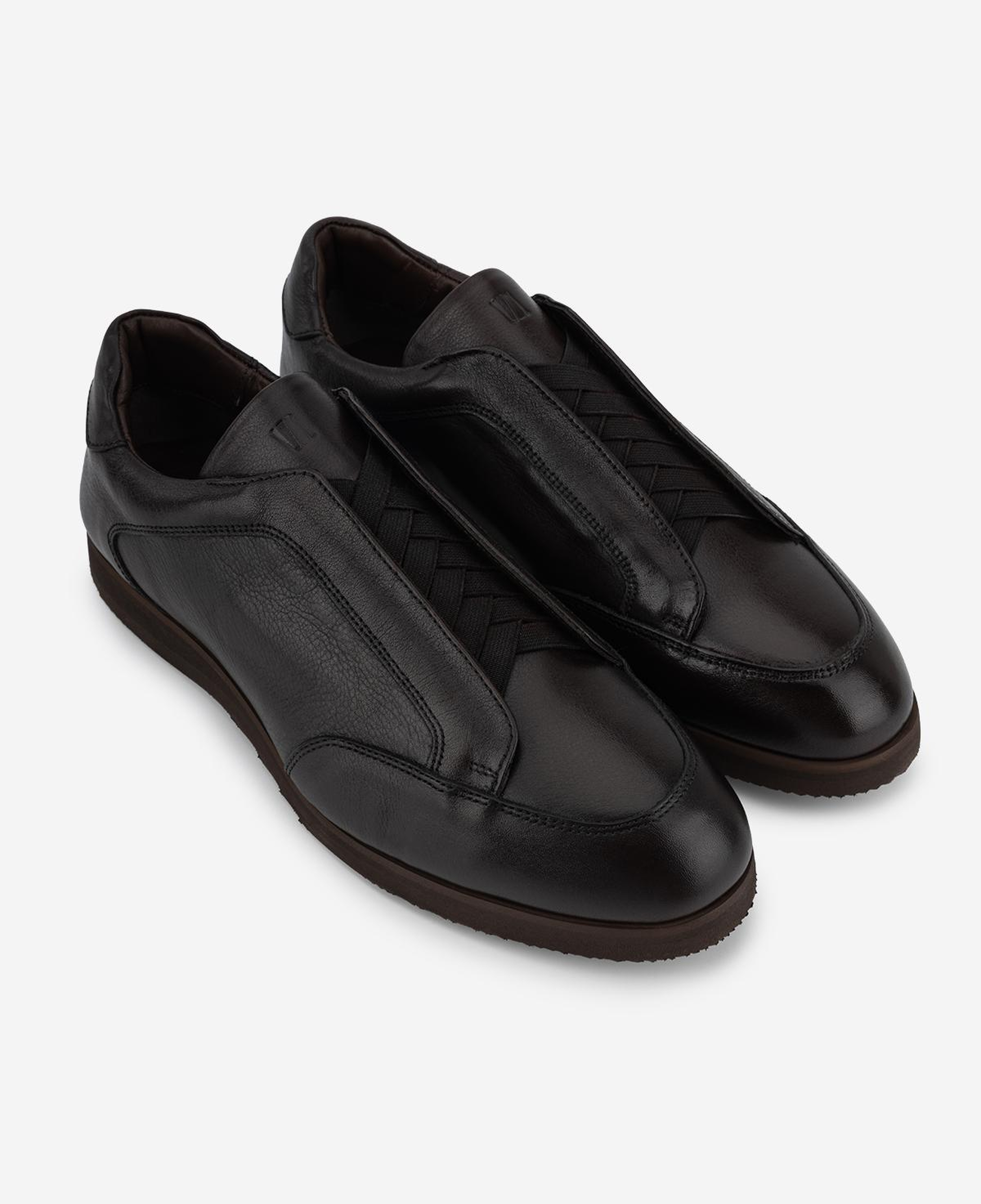 Valmenti Erkek Hakiki Deri Kahverengi Sneakers & Spor Ayakkabı