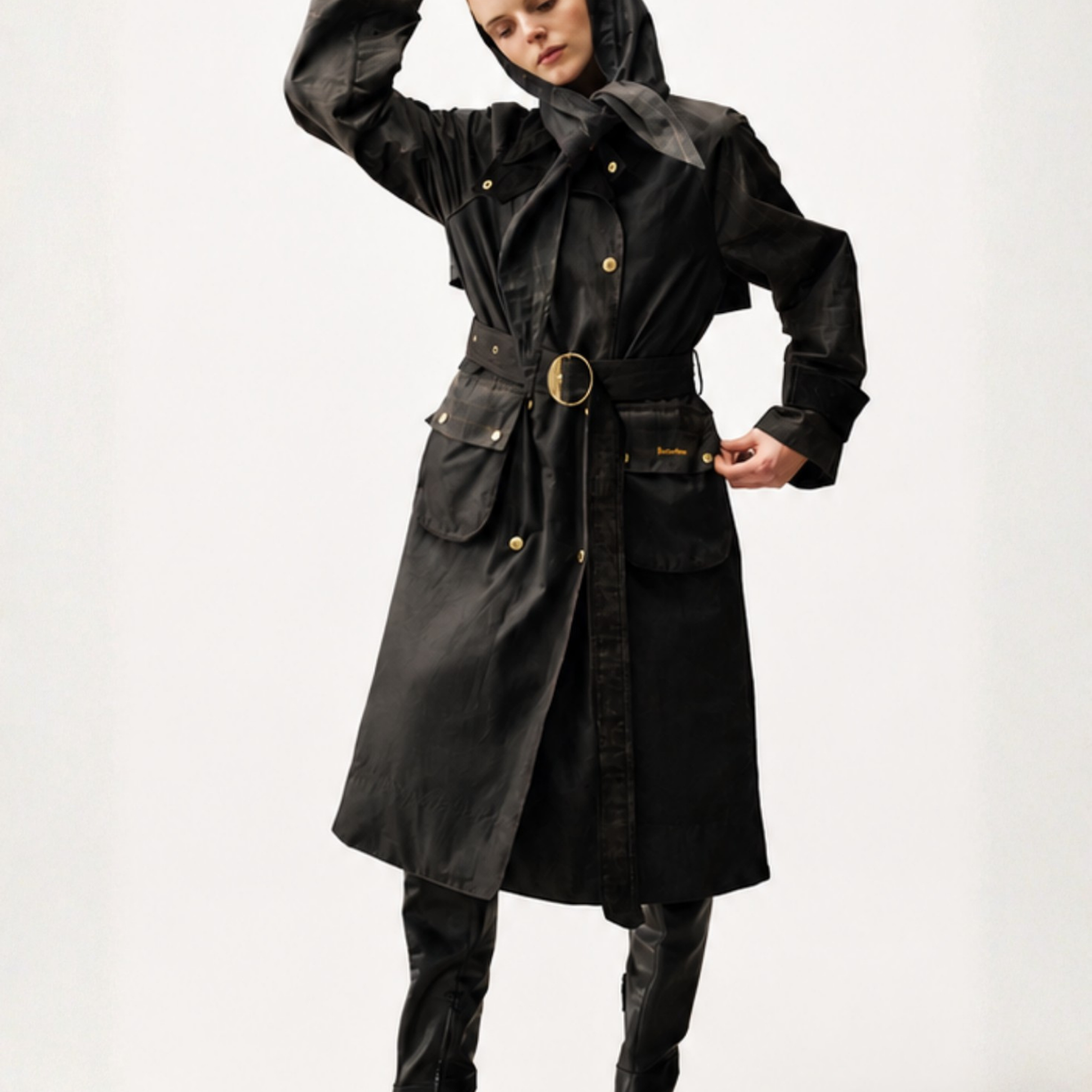 Barbour Arlene Yağlı Şal