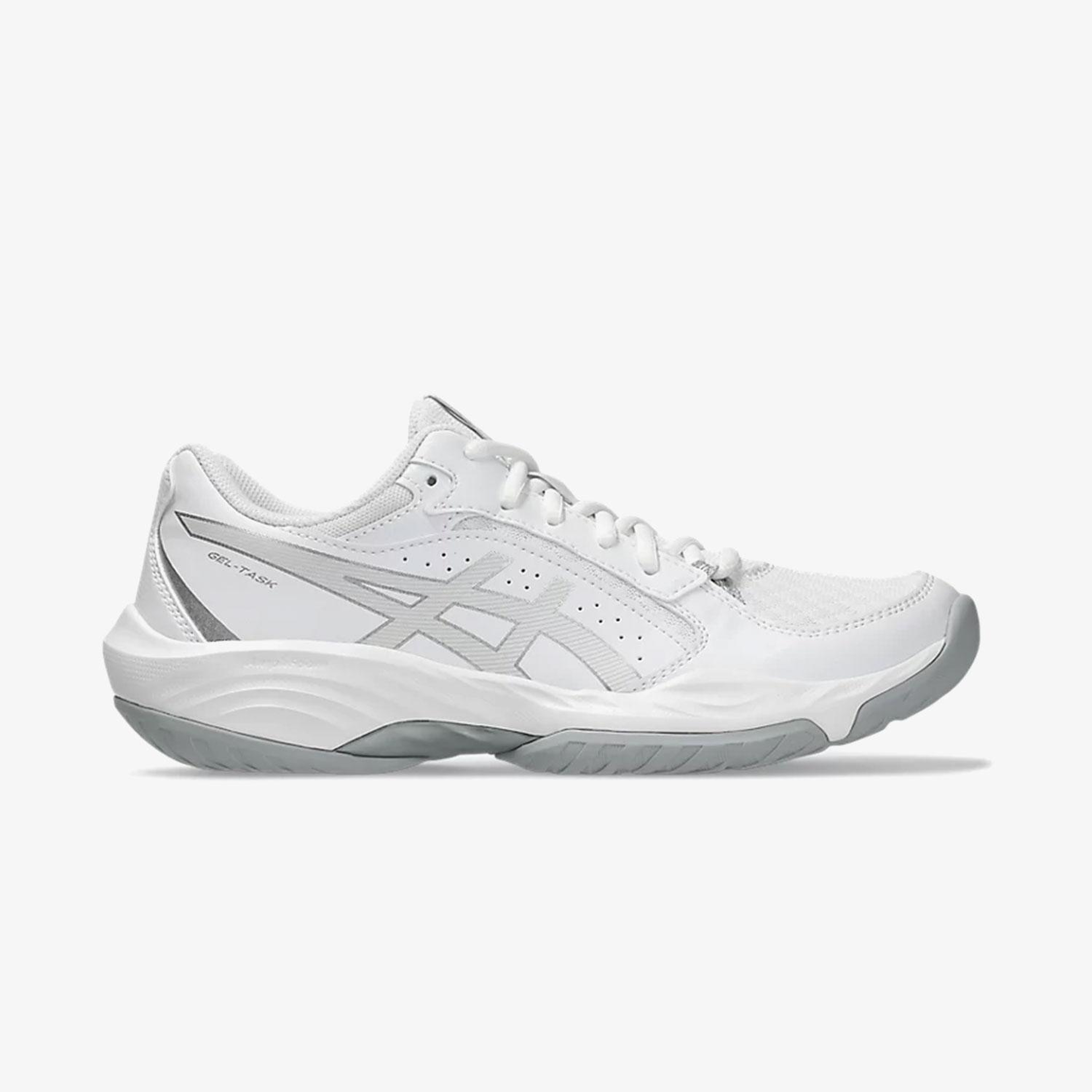 Asics Gel Task 5 Kadın Beyaz Voleybol Ayakkabısı