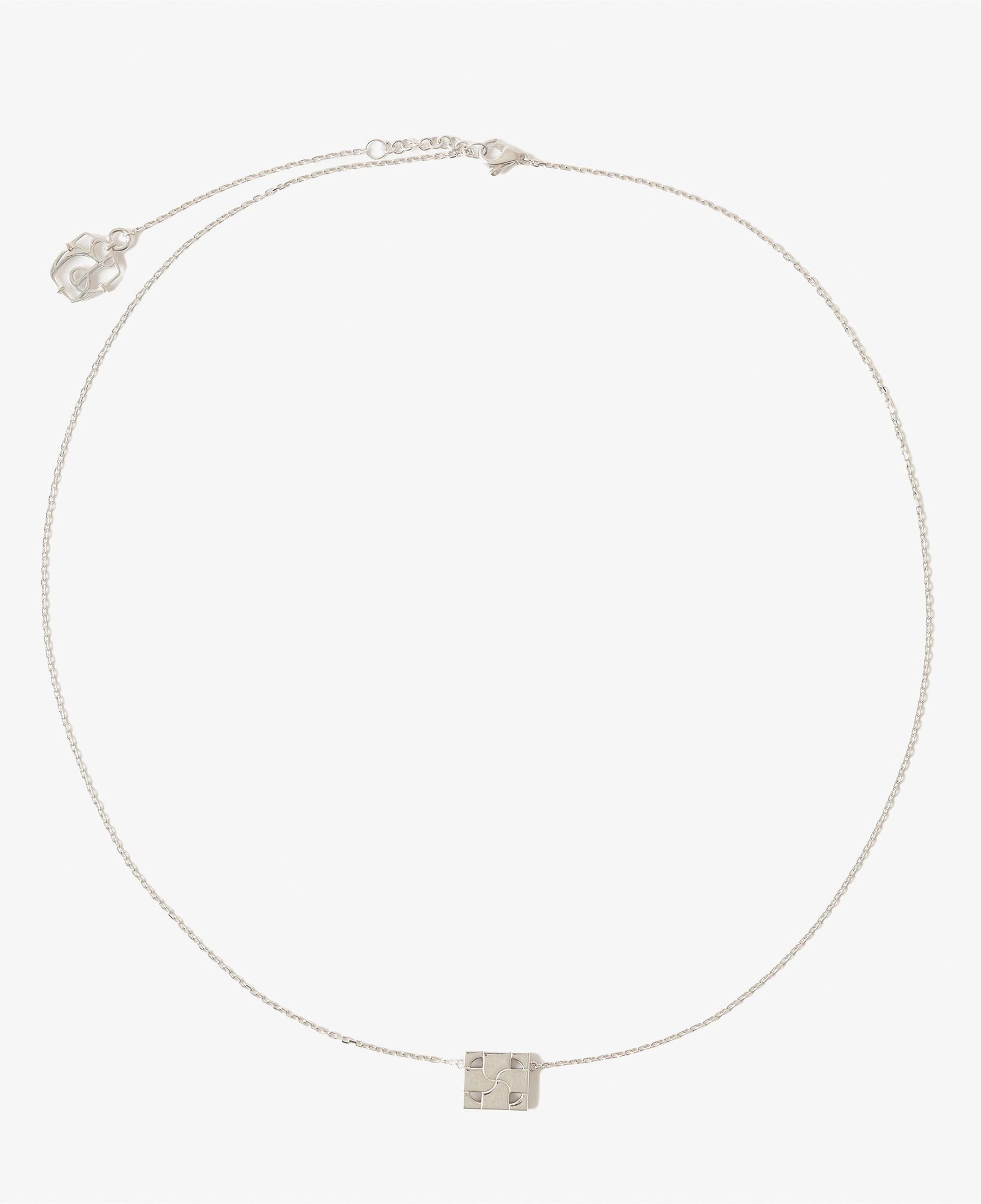 Burberry Rose Monogram Kadın Gümüş Rengi Kolye