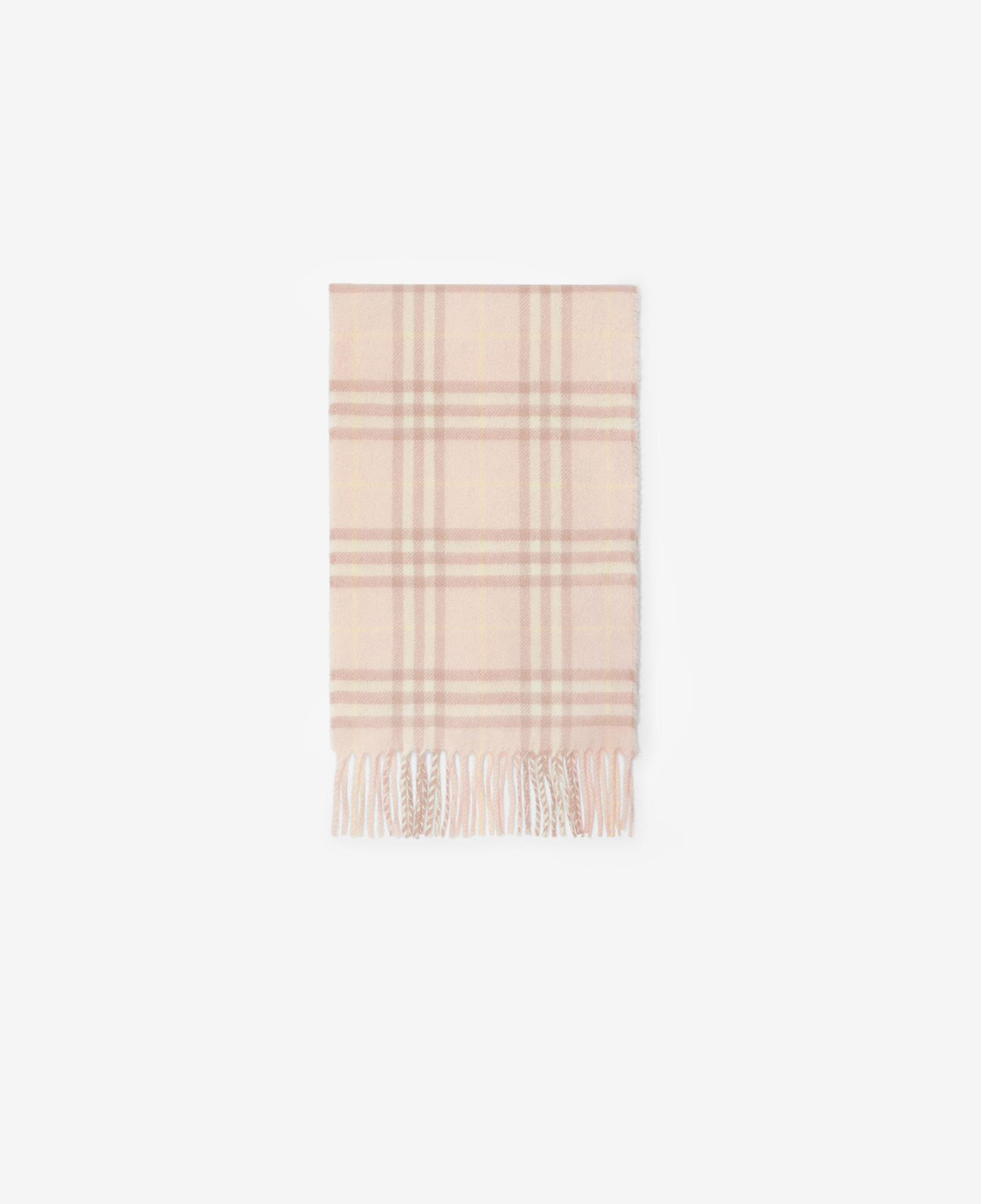 Burberry Vtg Check Cashmere Çocuk Pembe Atkı