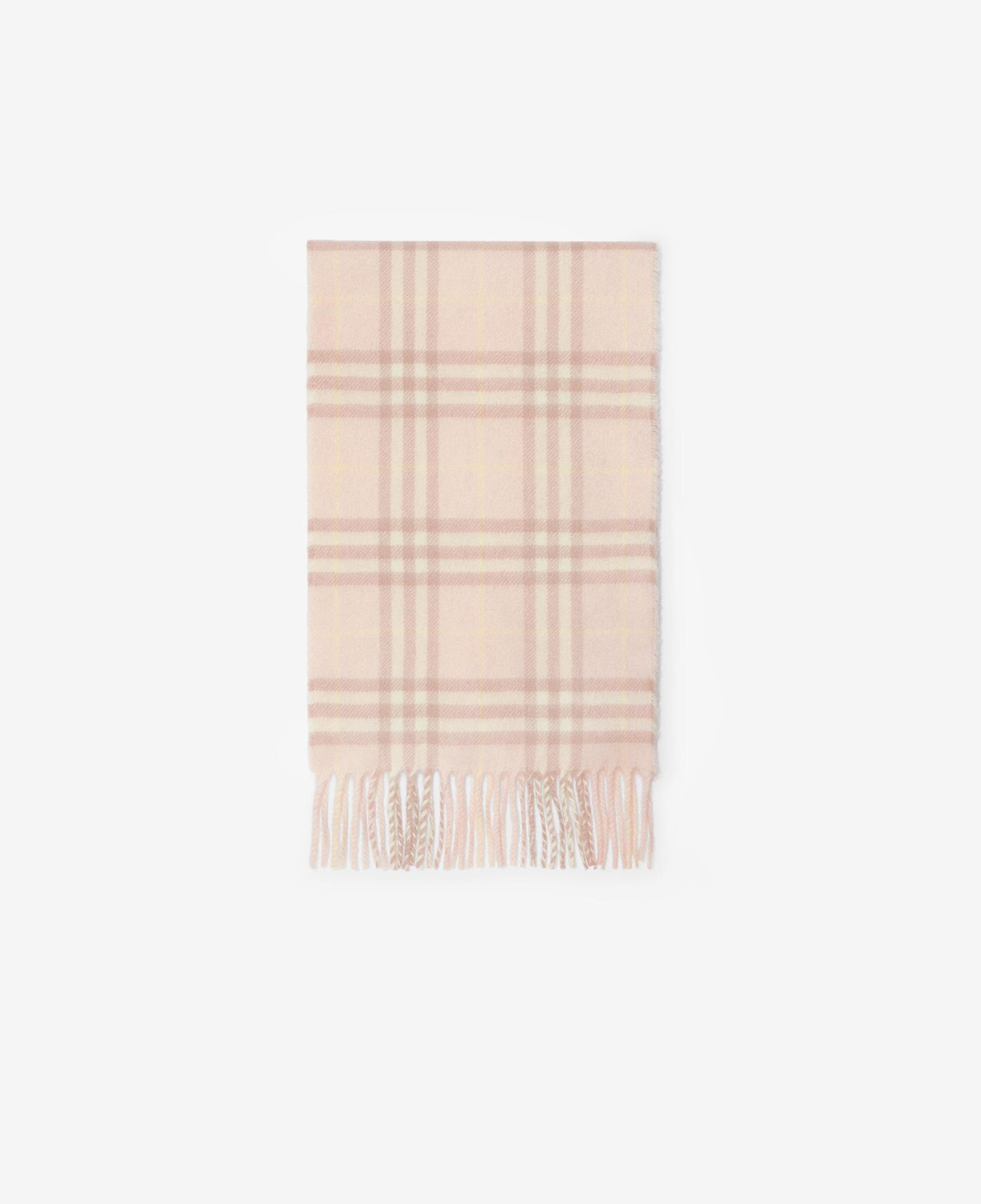 Burberry Vtg Check Cashmere Çocuk Pembe Atkı