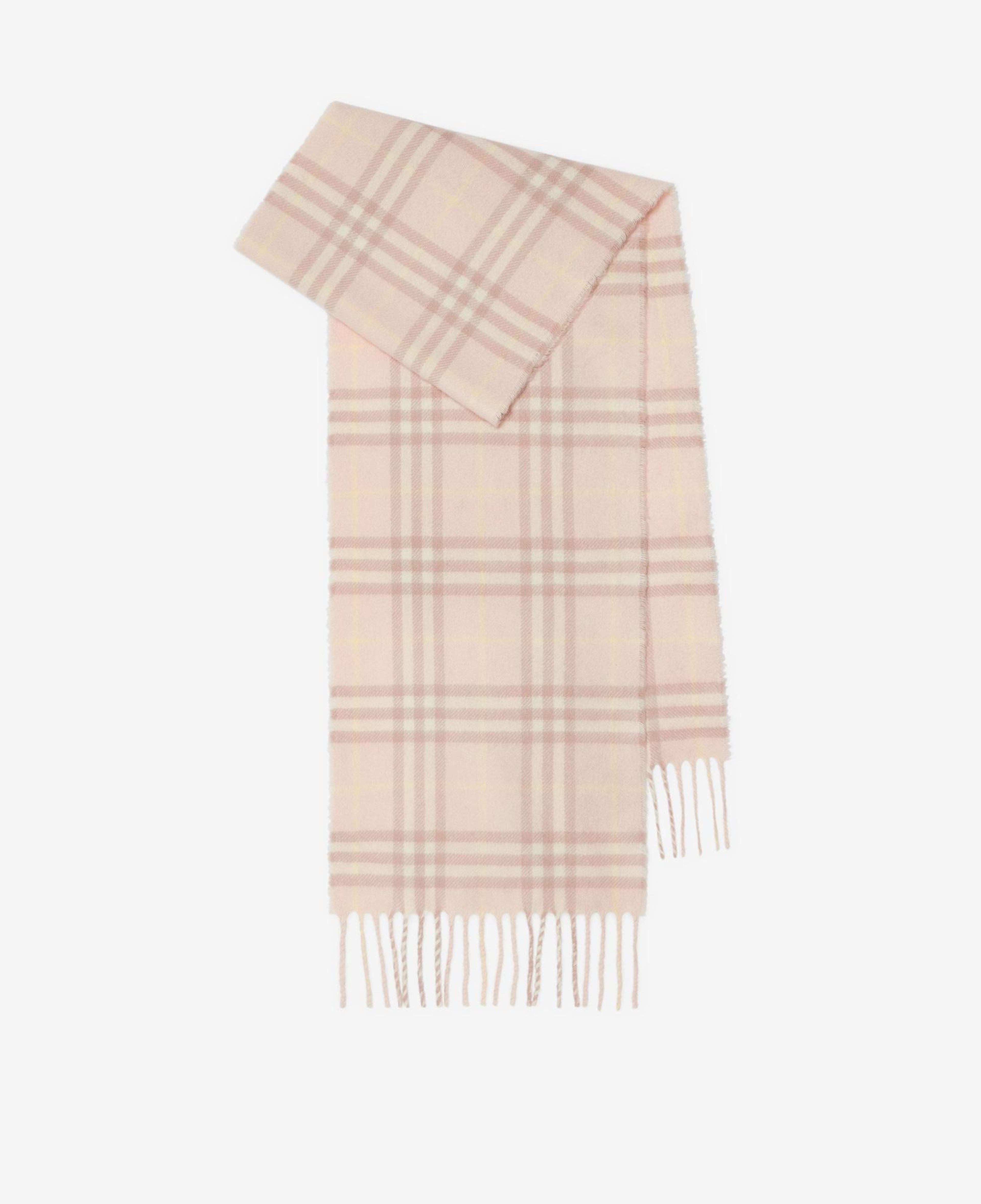 Burberry Vtg Check Cashmere Çocuk Pembe Atkı