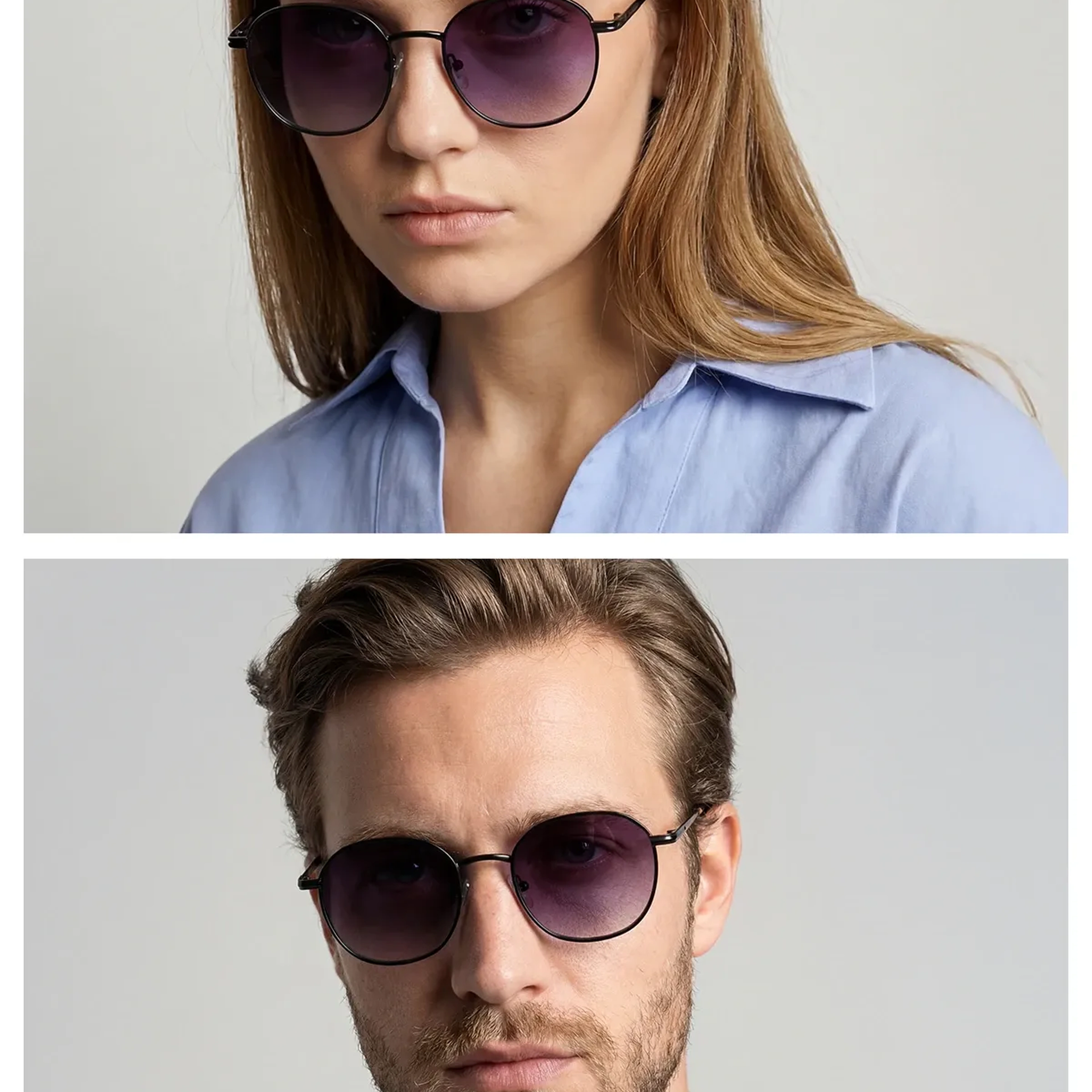EOH4003 C3 Siyah Metal Unisex Güneş Gözlüğü