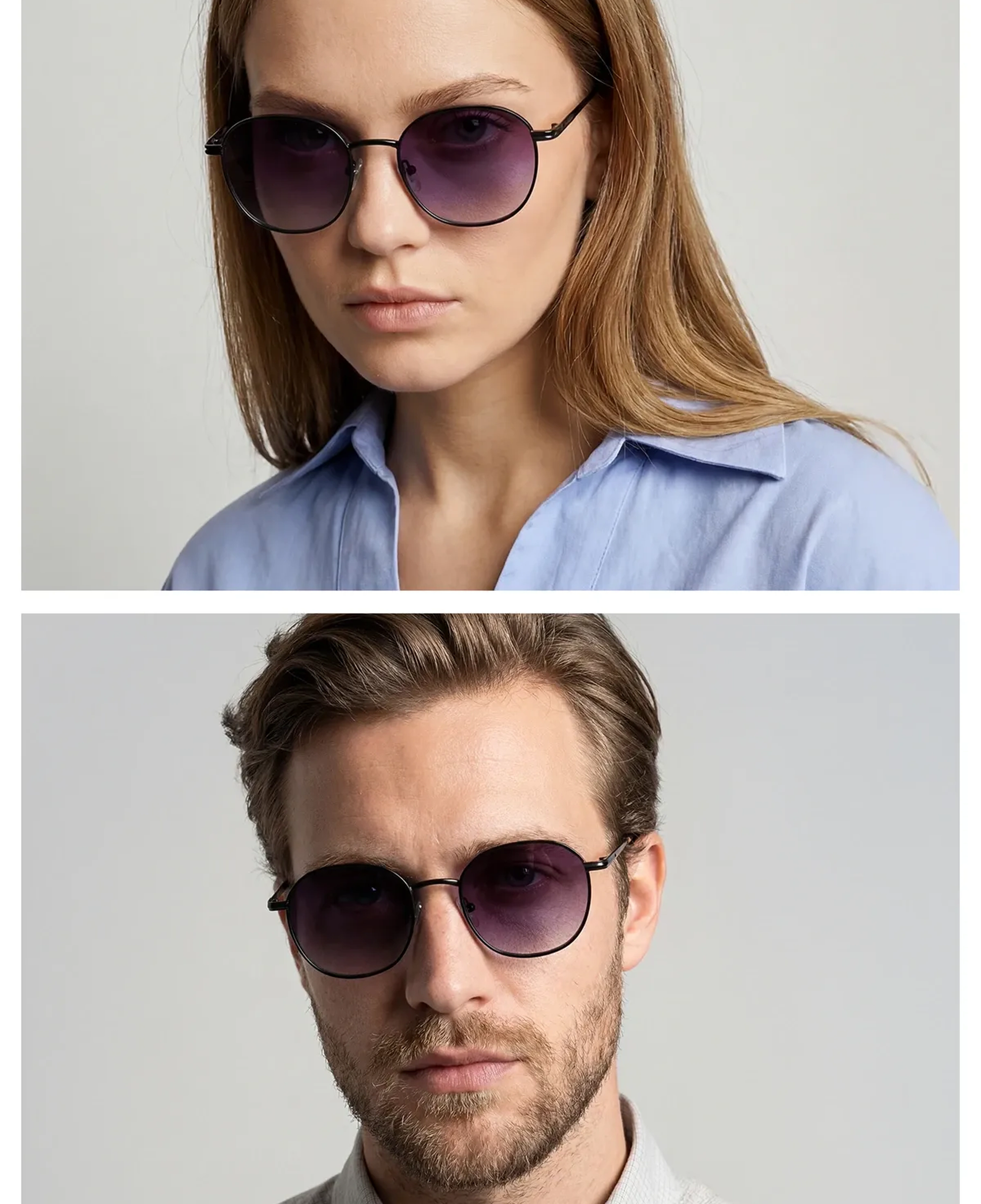 EOH4003 C3 Siyah Metal Unisex Güneş Gözlüğü