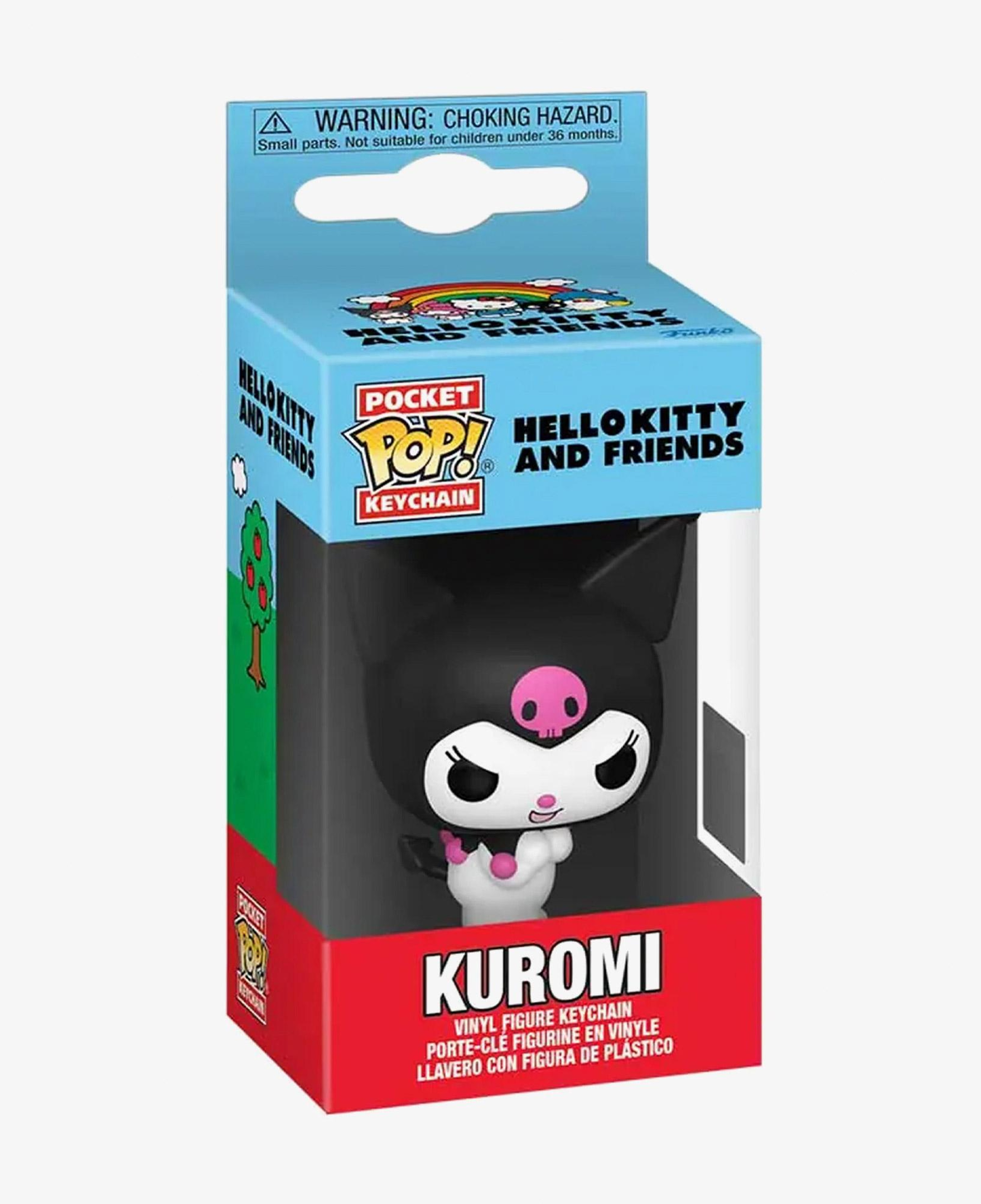 Funko Pocket Pop! Animation: Sanrio - Kuromi Unisex Renkli Figür