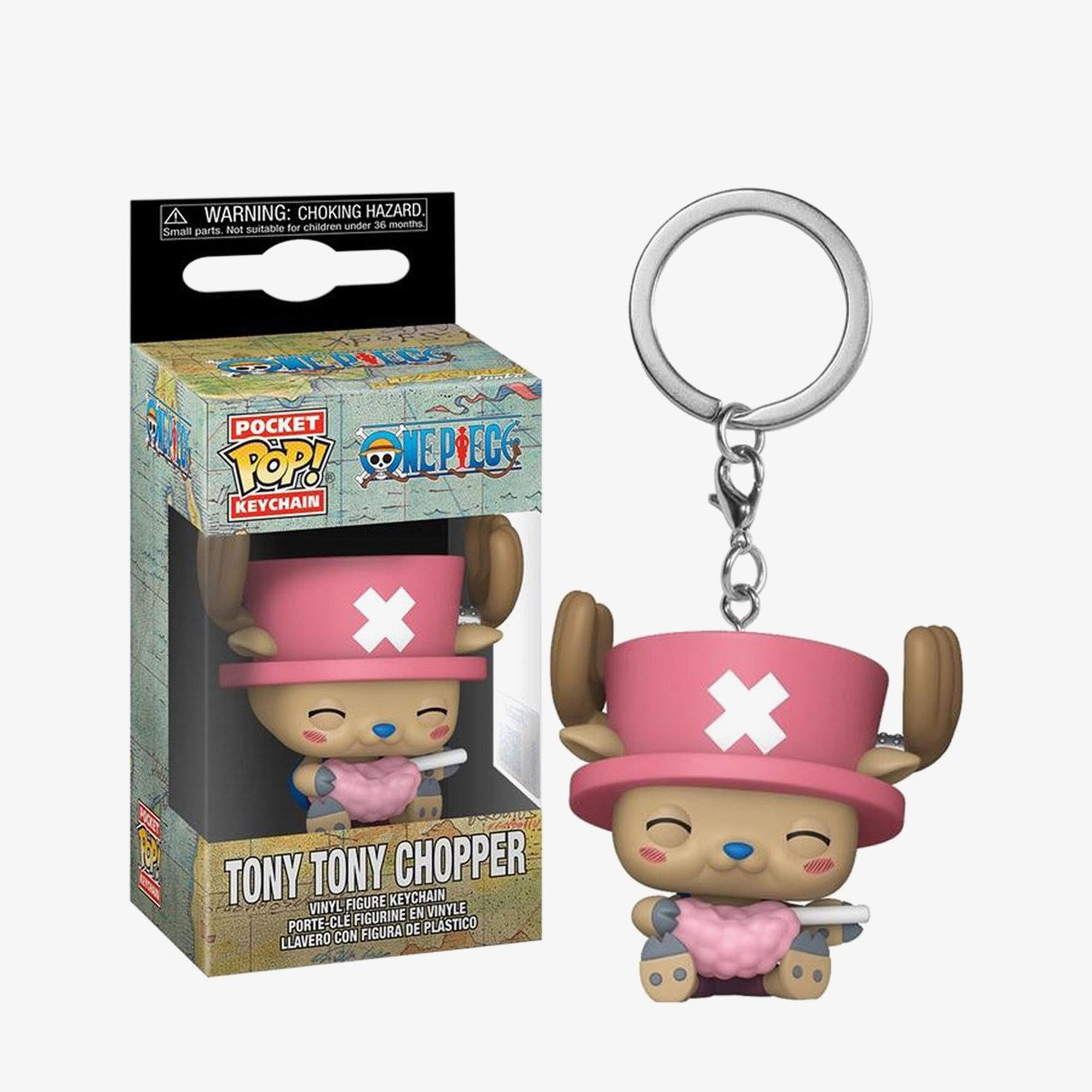 Funko Pocket Pop! Animation: One Piece - Chopper with Cotton Candy Unisex Renkli Figür