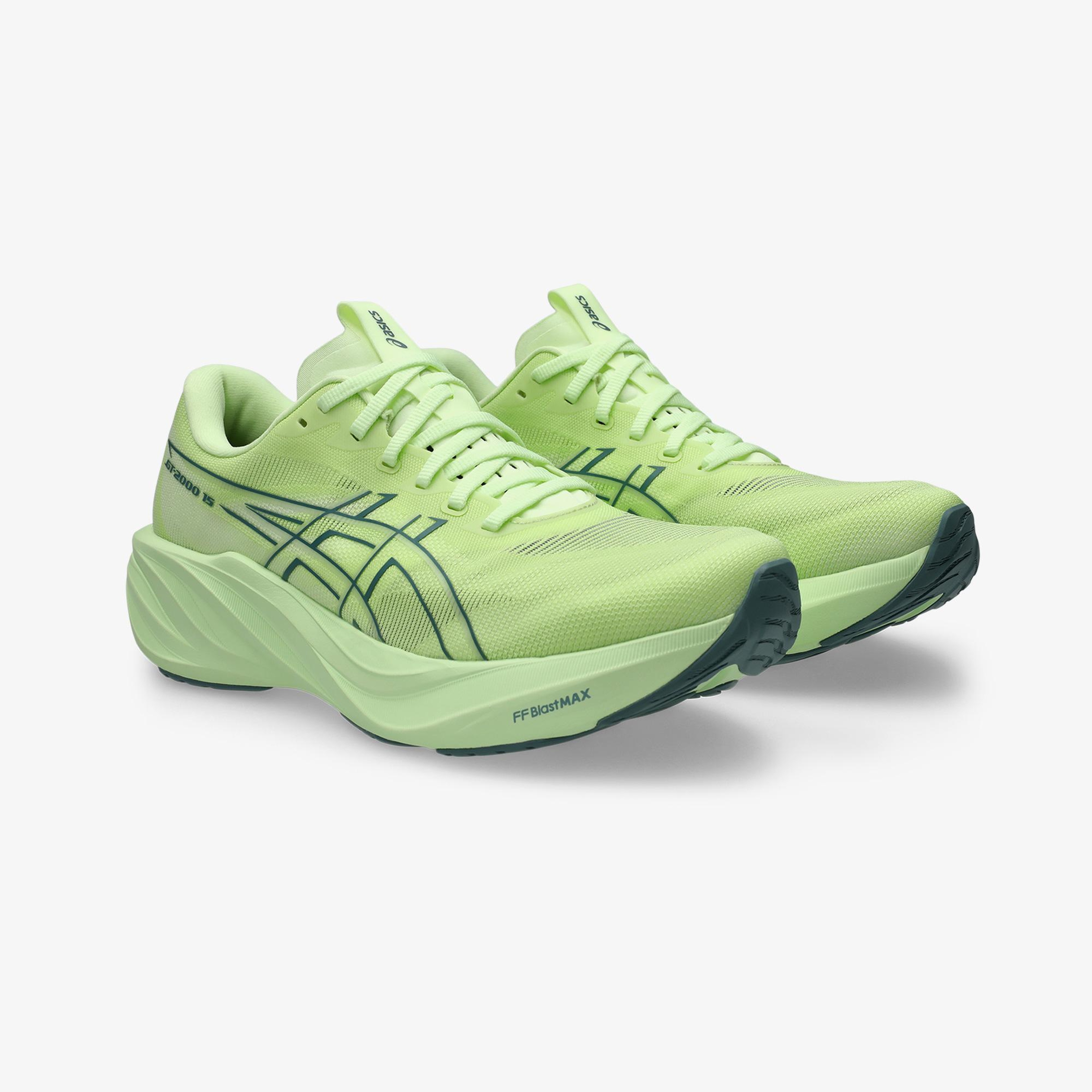 Asics GT-2000 15 Erkek Sarı Koşu Ayakkabısı