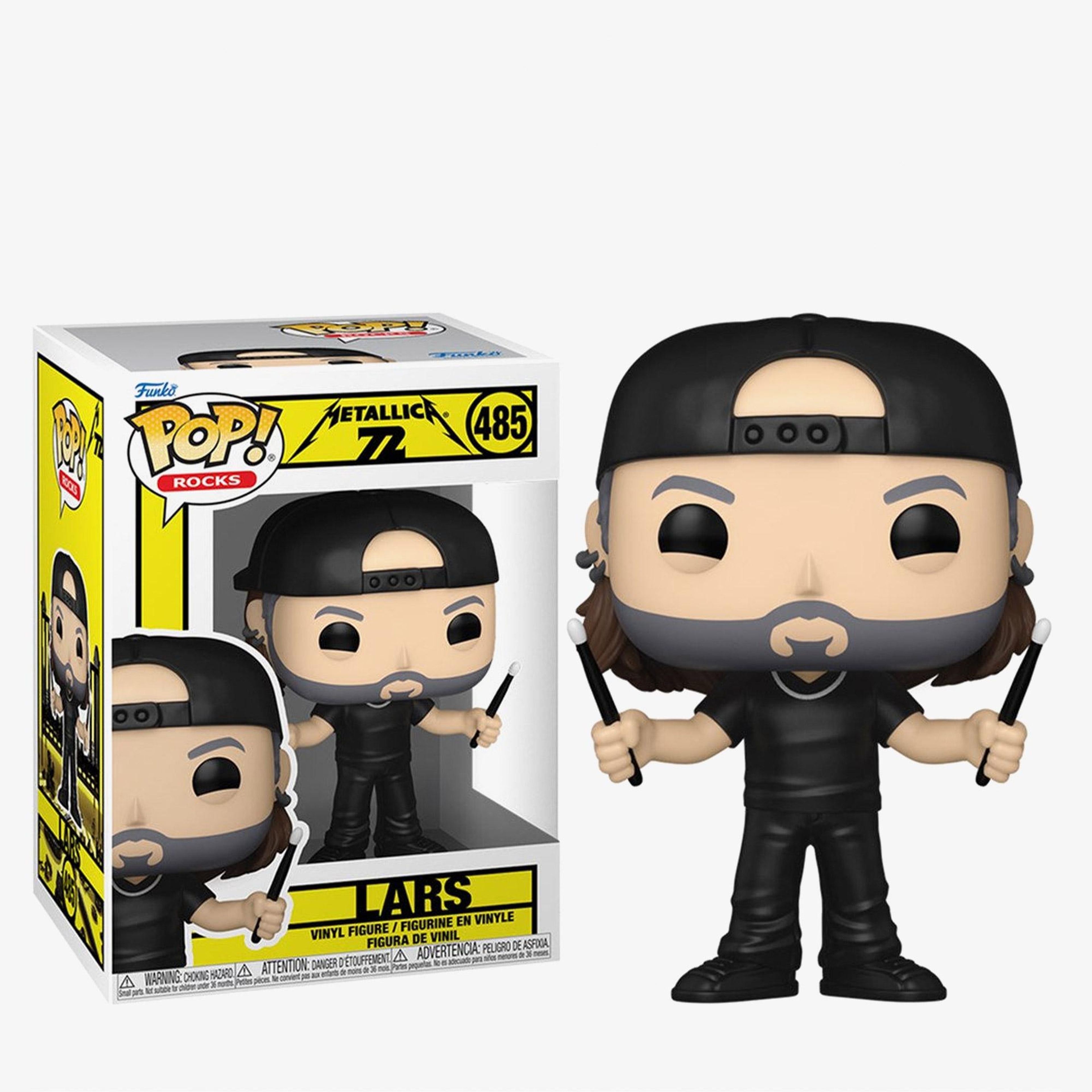 Funko Pop! Rocks: Metallica - Lars (72S) Unisex Renkli Figür