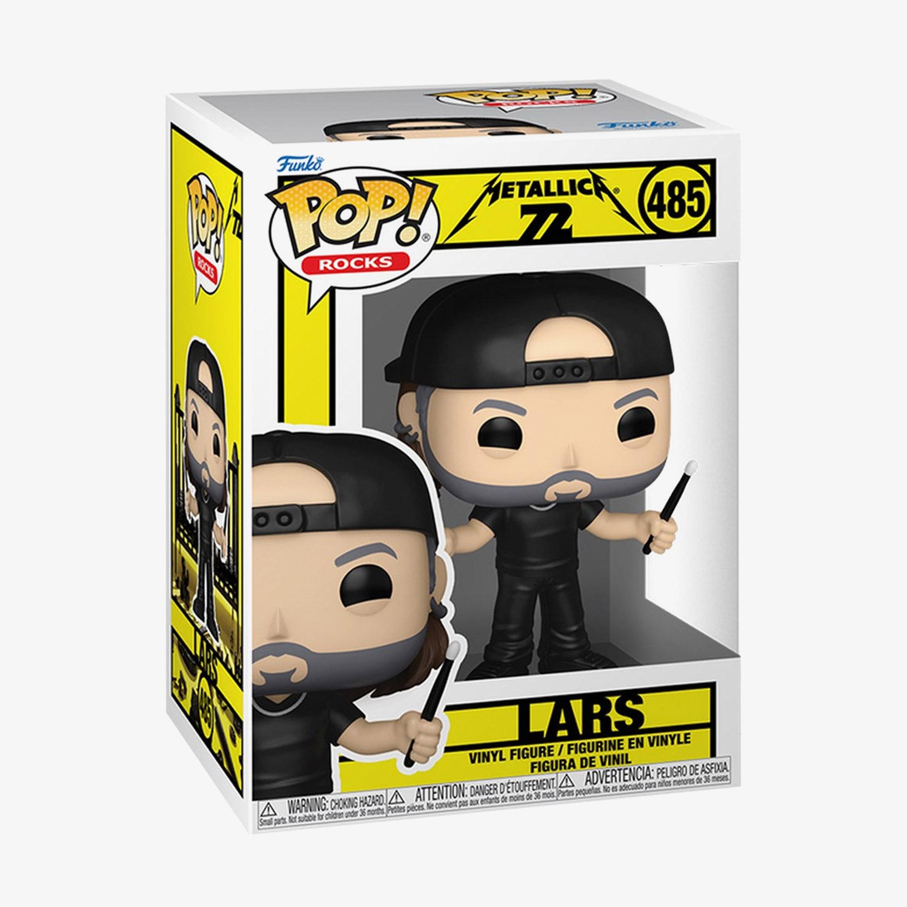 Funko Pop! Rocks: Metallica - Lars (72S) Unisex Renkli Figür
